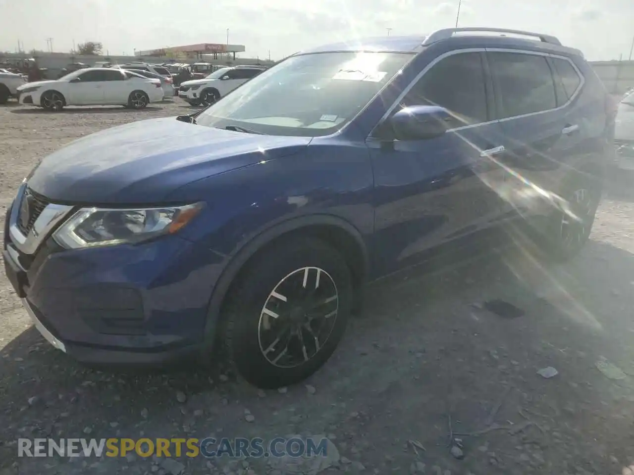 1 Photograph of a damaged car KNMAT2MT0KP558078 NISSAN ROGUE 2019