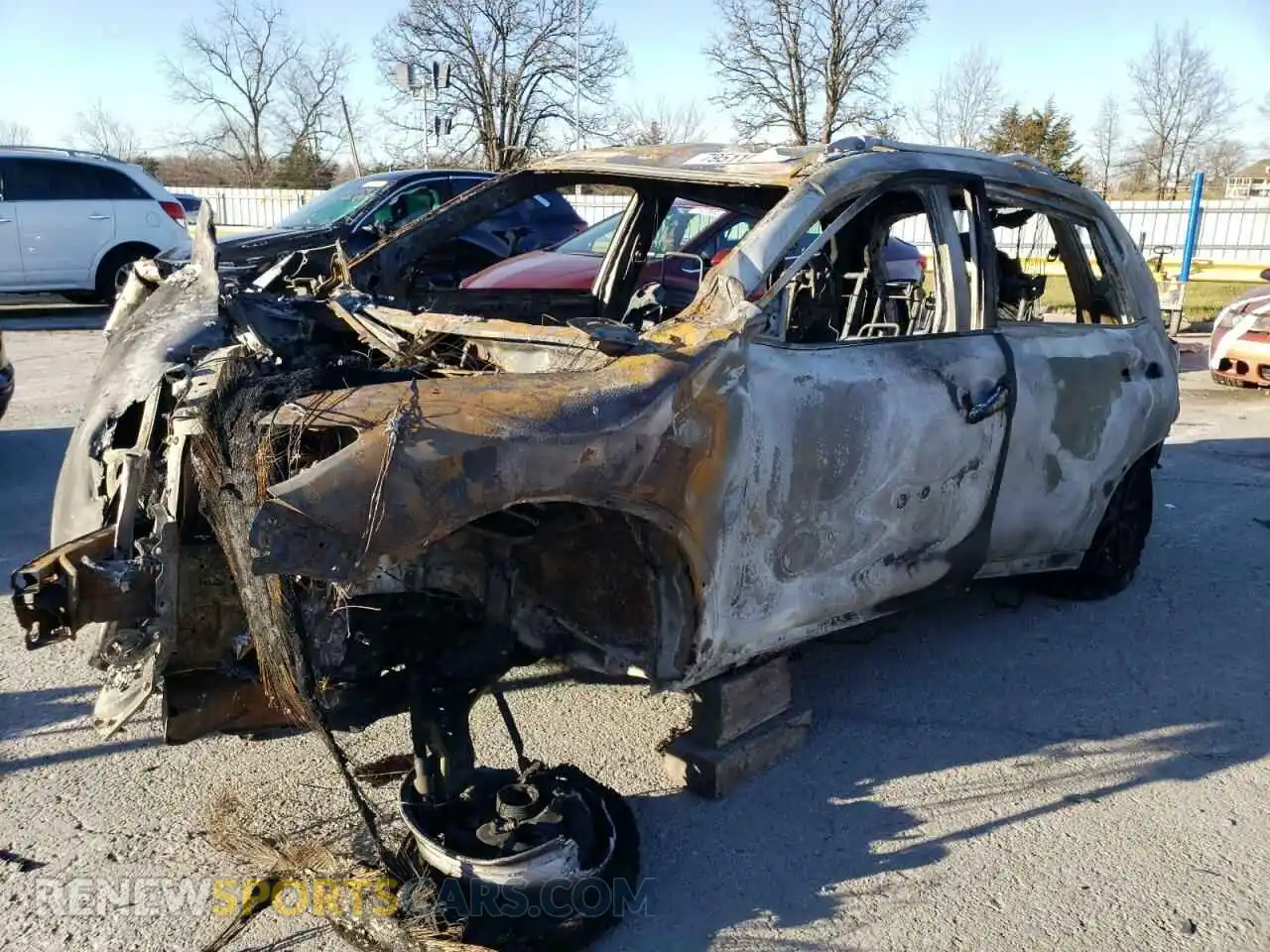 1 Photograph of a damaged car KNMAT2MT1KP518558 NISSAN ROGUE 2019