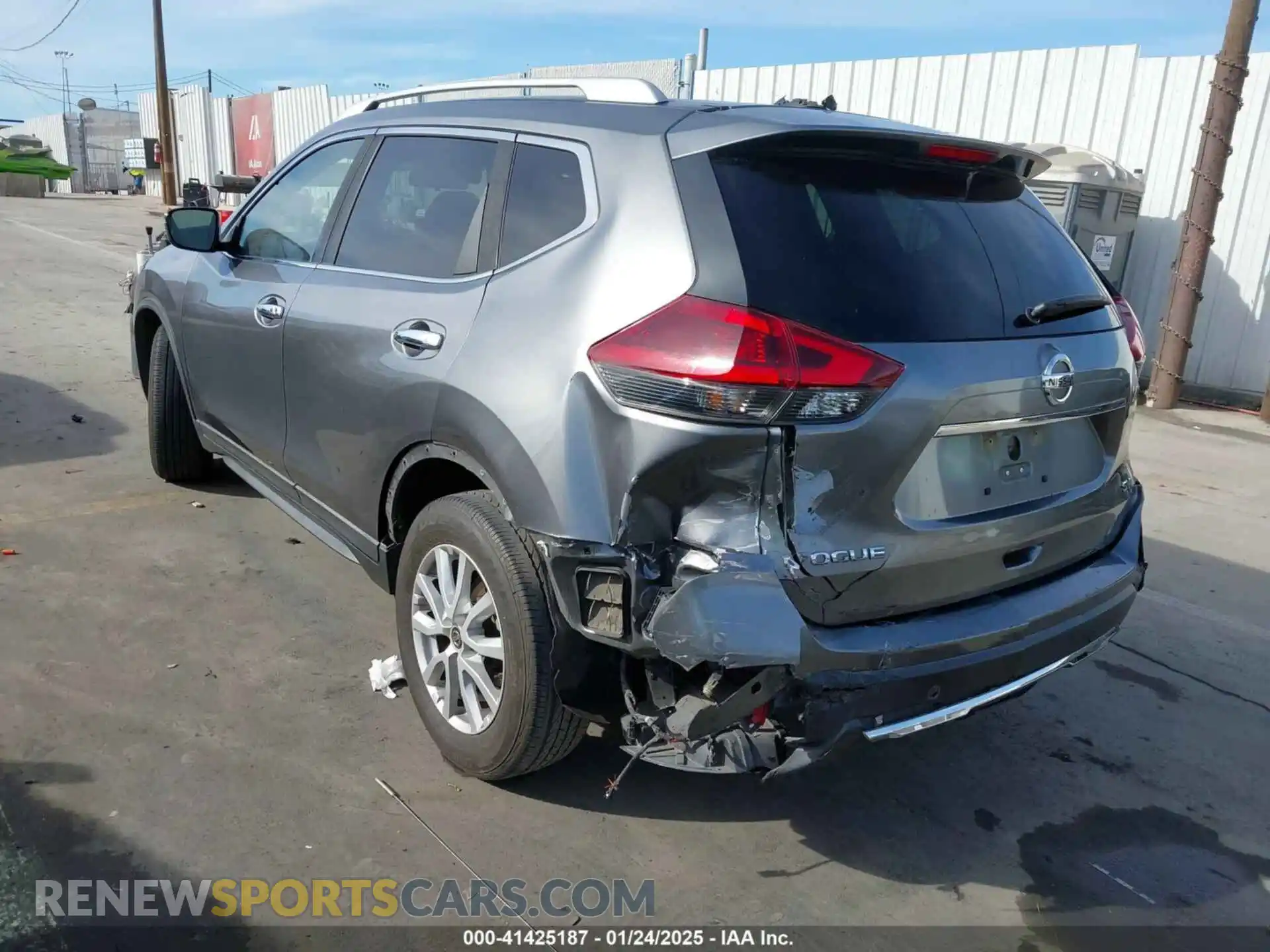3 Photograph of a damaged car KNMAT2MT1KP527776 NISSAN ROGUE 2019
