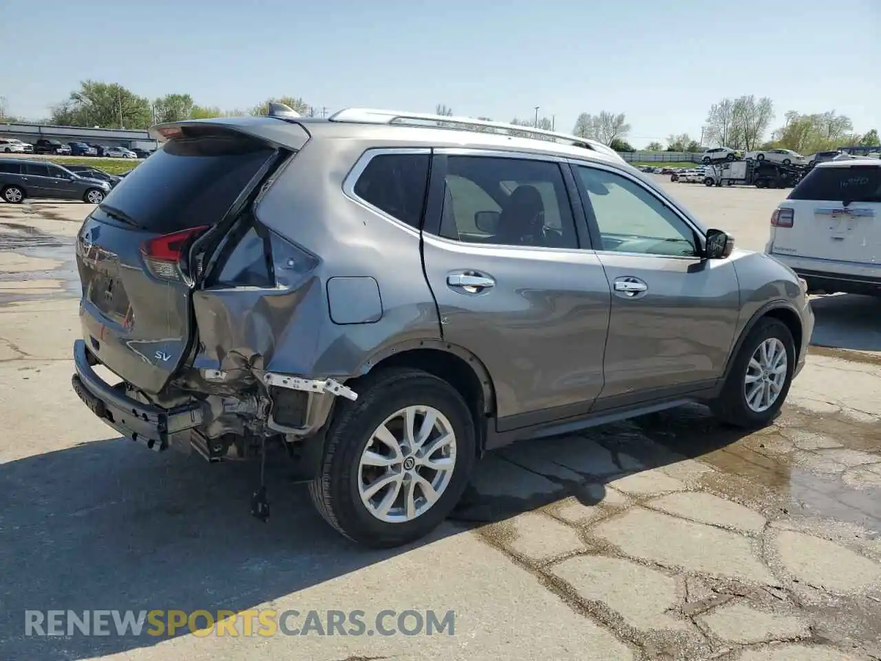 3 Photograph of a damaged car KNMAT2MT2KP505284 NISSAN ROGUE 2019