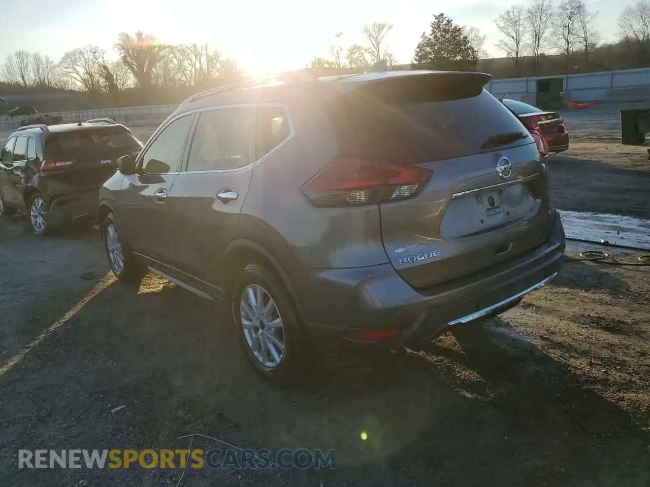 2 Photograph of a damaged car KNMAT2MT2KP507083 NISSAN ROGUE 2019