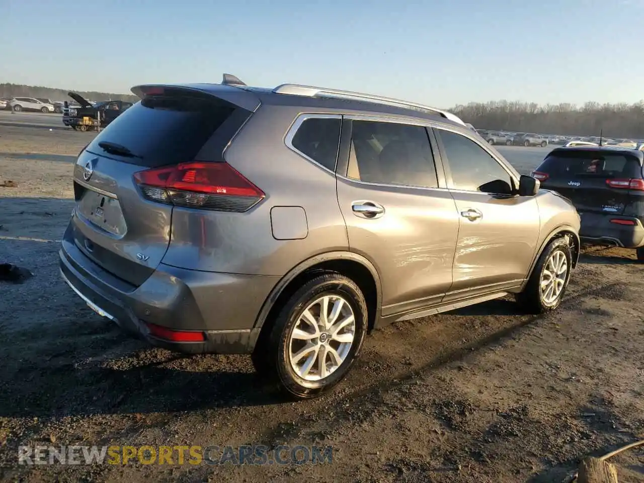 3 Photograph of a damaged car KNMAT2MT2KP507083 NISSAN ROGUE 2019