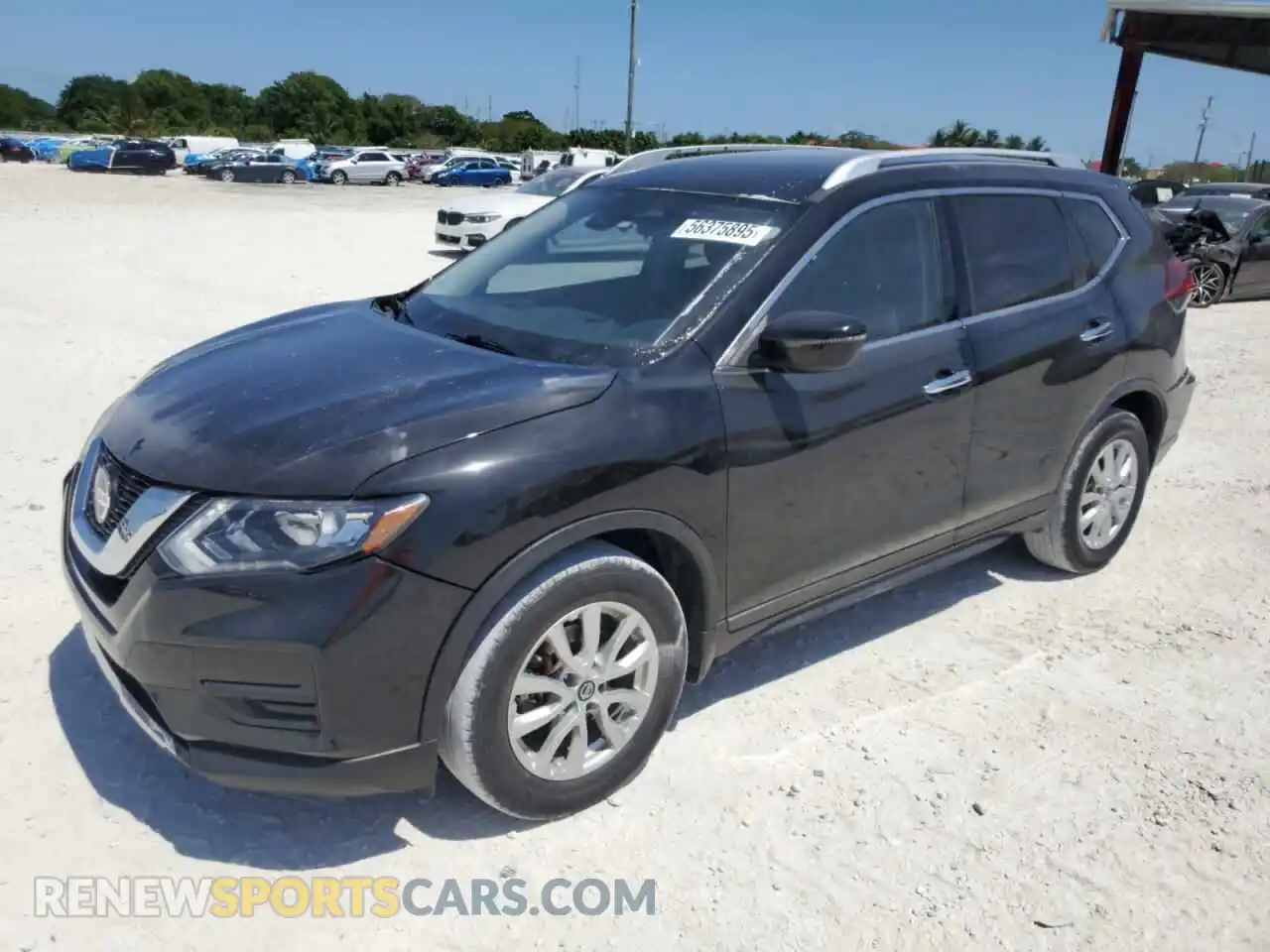 1 Photograph of a damaged car KNMAT2MT2KP513627 NISSAN ROGUE 2019