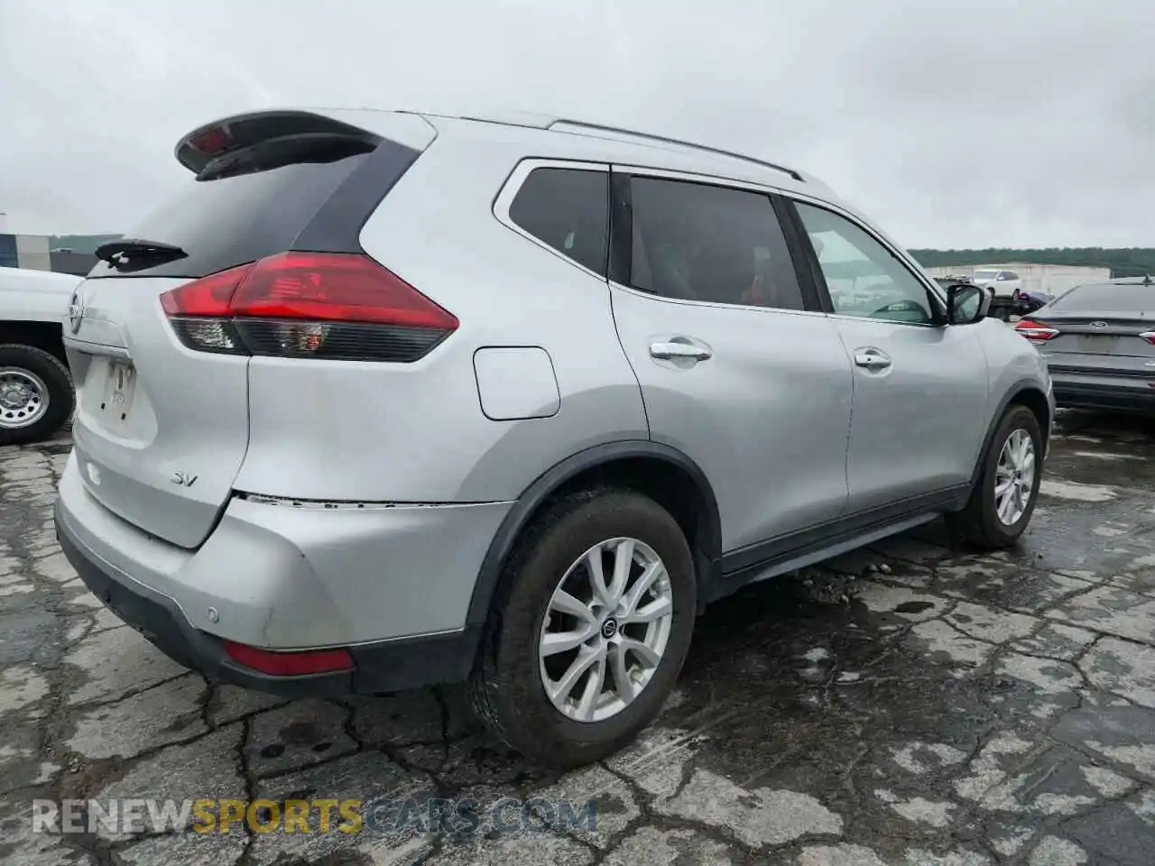 3 Photograph of a damaged car KNMAT2MT2KP516527 NISSAN ROGUE 2019