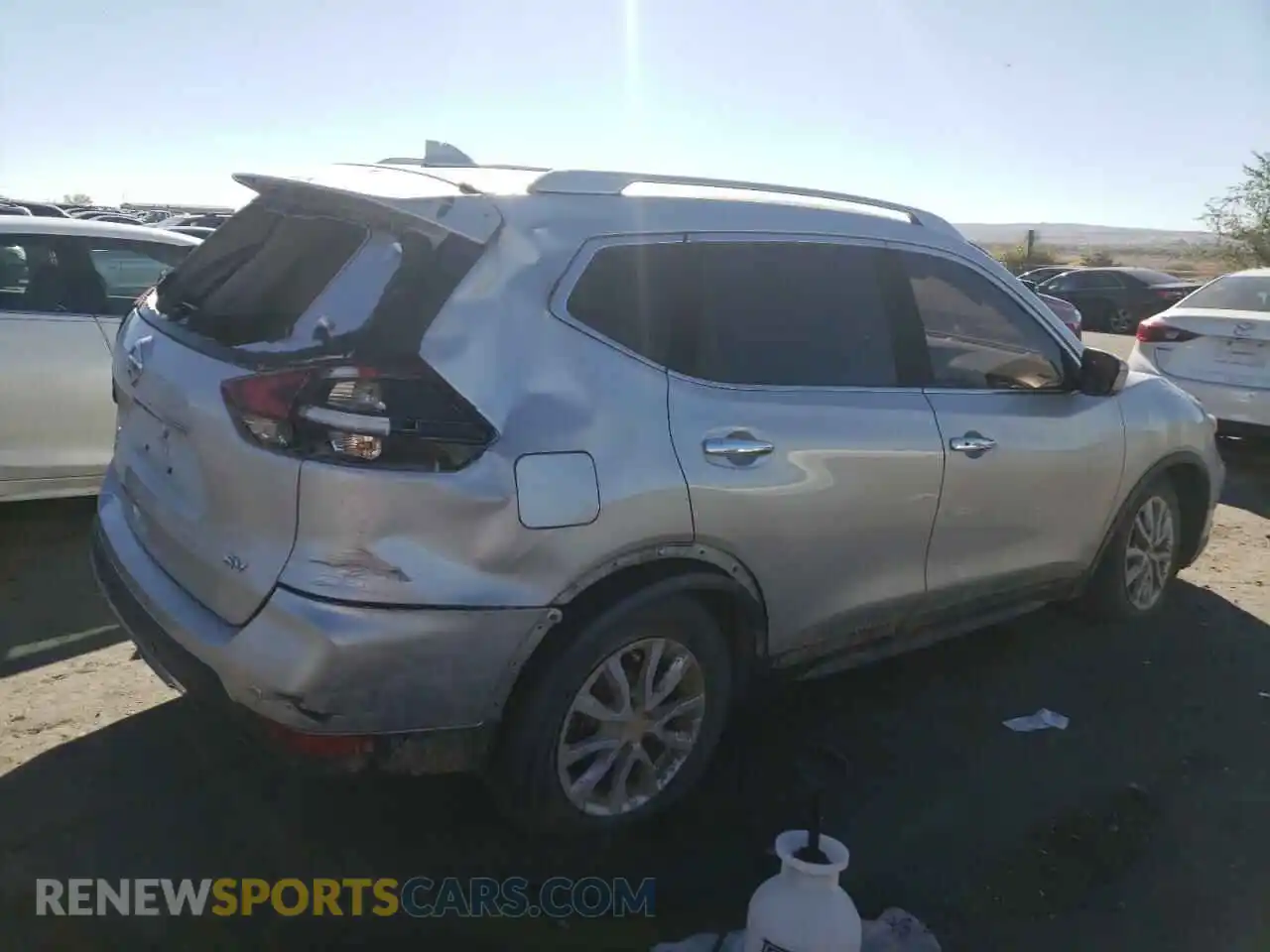 3 Photograph of a damaged car KNMAT2MT2KP528788 NISSAN ROGUE 2019