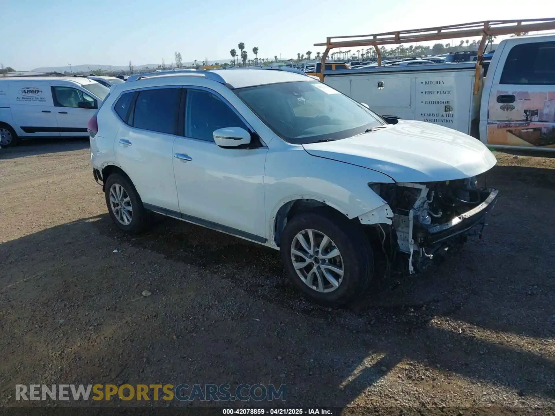1 Фотография поврежденного автомобиля KNMAT2MT2KP537037 NISSAN ROGUE 2019