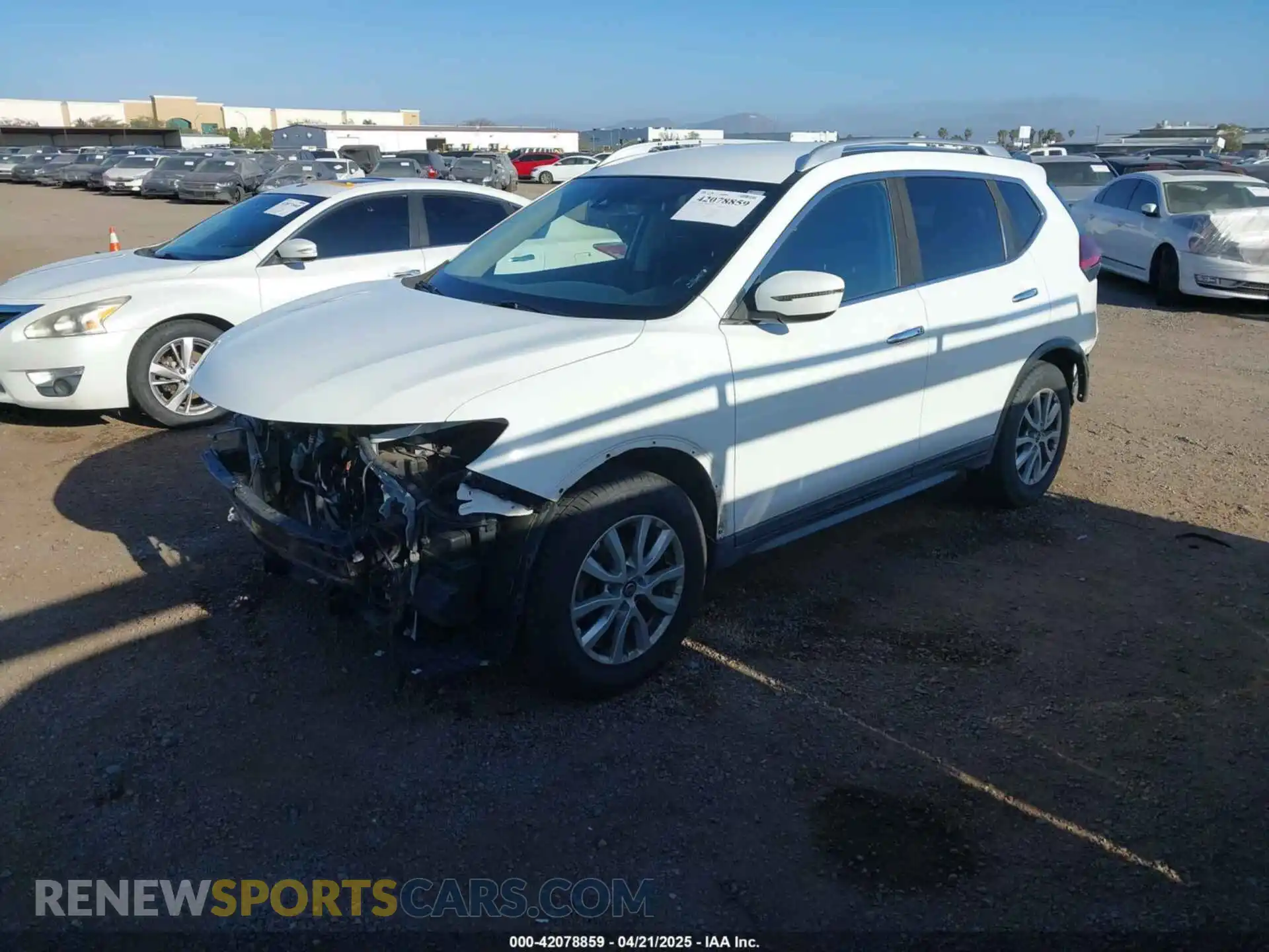 2 Фотография поврежденного автомобиля KNMAT2MT2KP537037 NISSAN ROGUE 2019