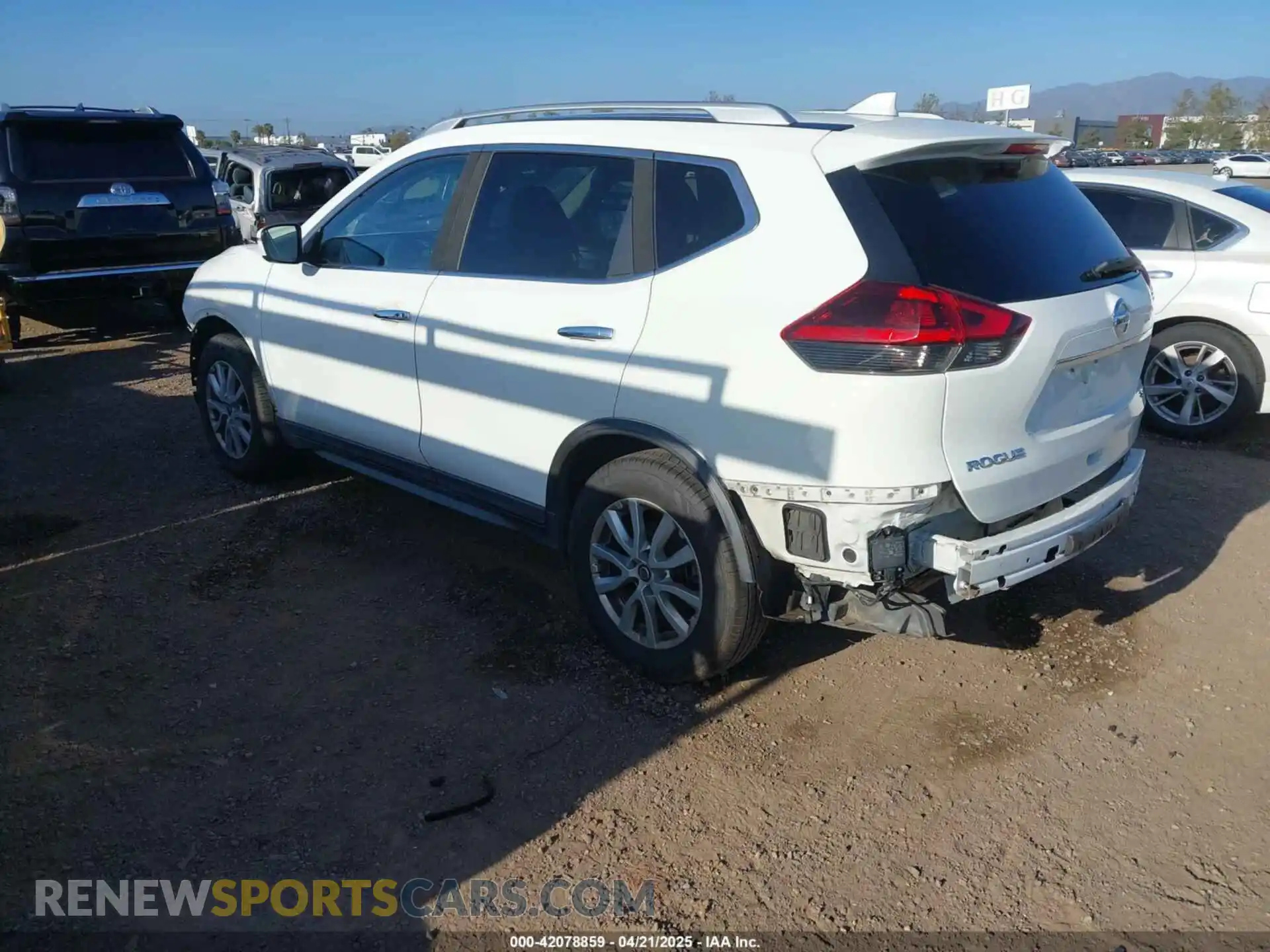 3 Фотография поврежденного автомобиля KNMAT2MT2KP537037 NISSAN ROGUE 2019