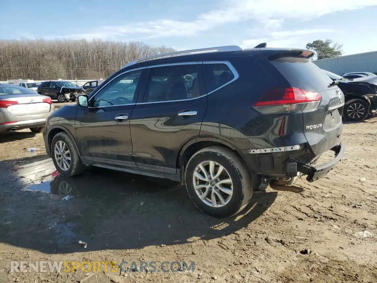 2 Photograph of a damaged car KNMAT2MT2KP543081 NISSAN ROGUE 2019