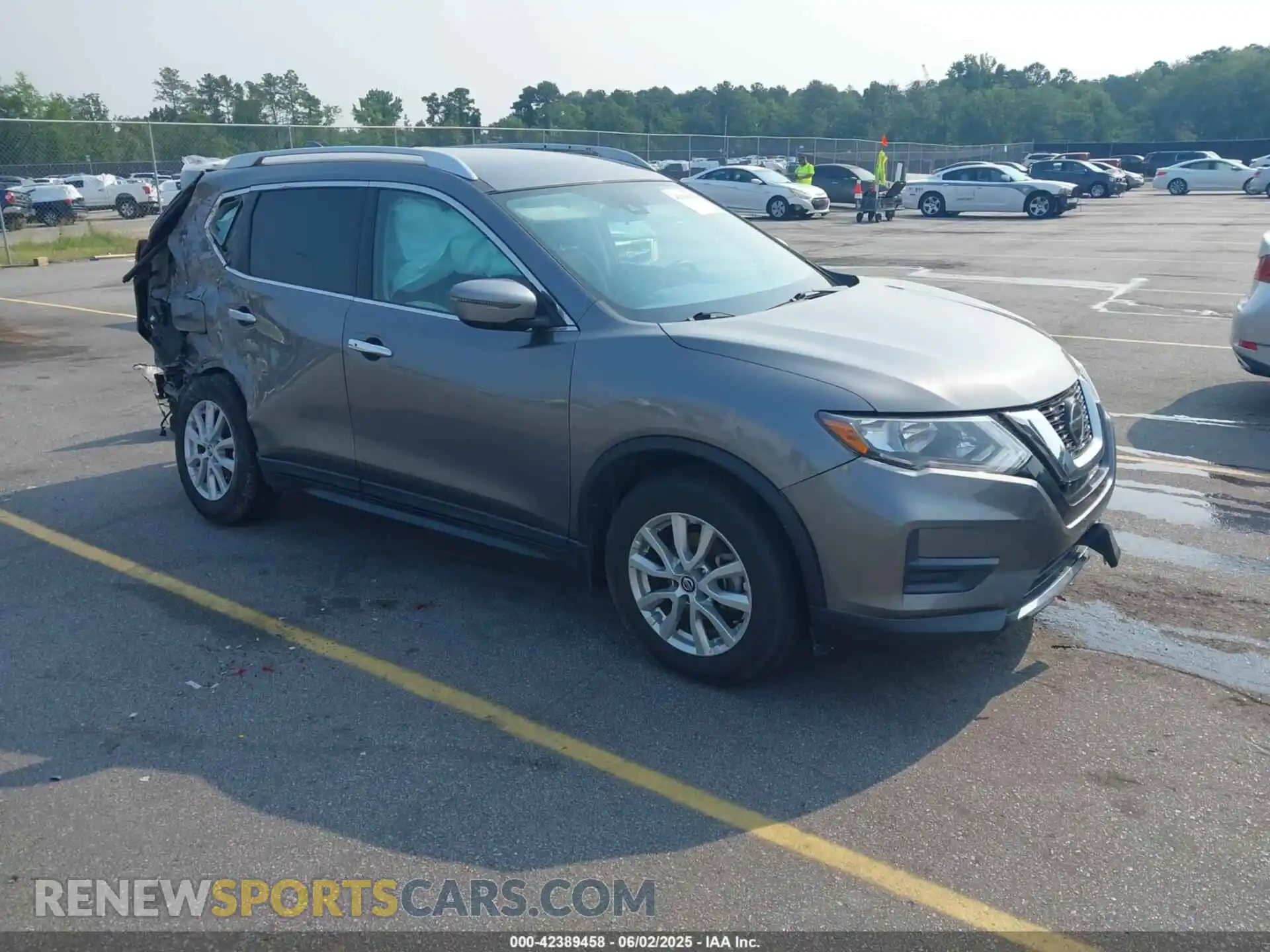 1 Photograph of a damaged car KNMAT2MT2KP544859 NISSAN ROGUE 2019