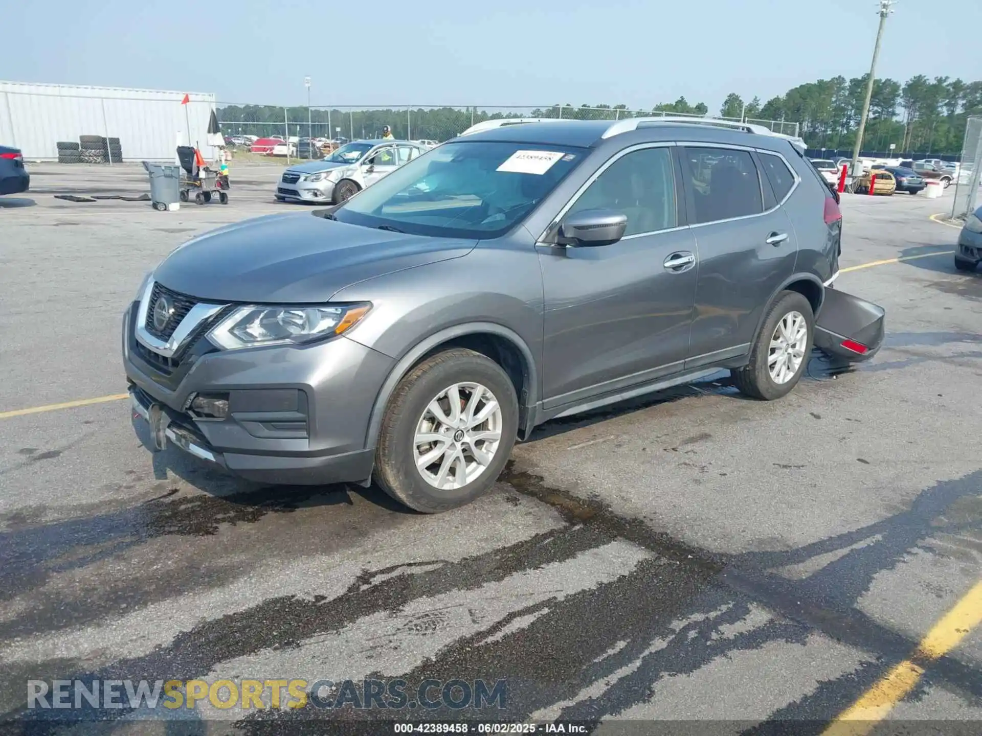 2 Photograph of a damaged car KNMAT2MT2KP544859 NISSAN ROGUE 2019