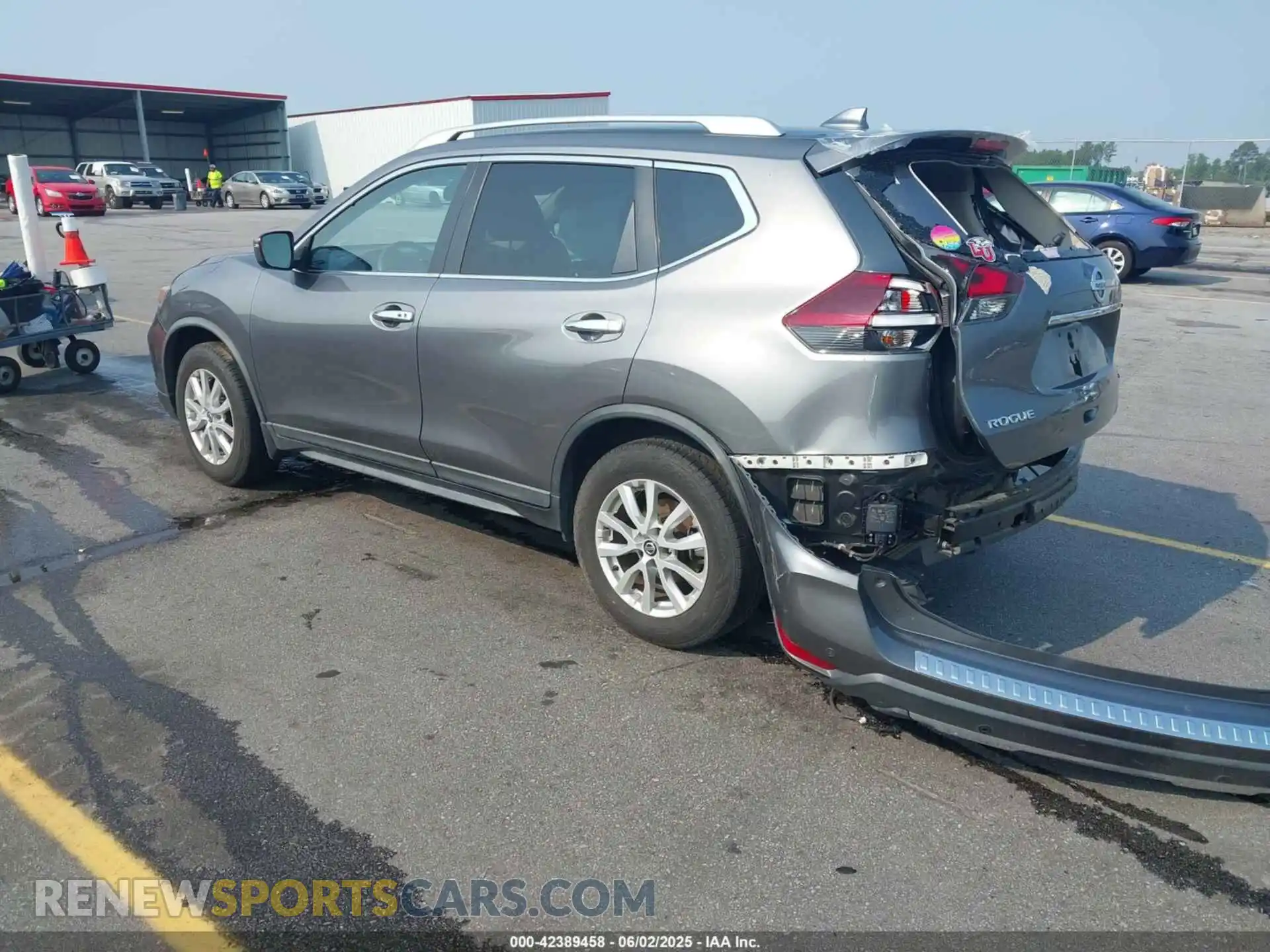3 Photograph of a damaged car KNMAT2MT2KP544859 NISSAN ROGUE 2019