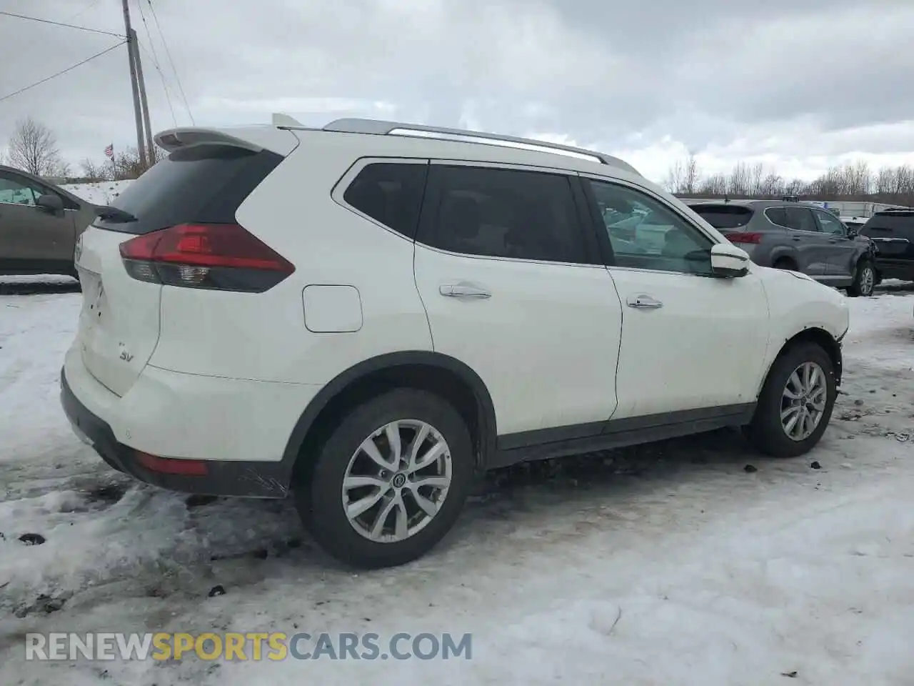 3 Photograph of a damaged car KNMAT2MT2KP556042 NISSAN ROGUE 2019