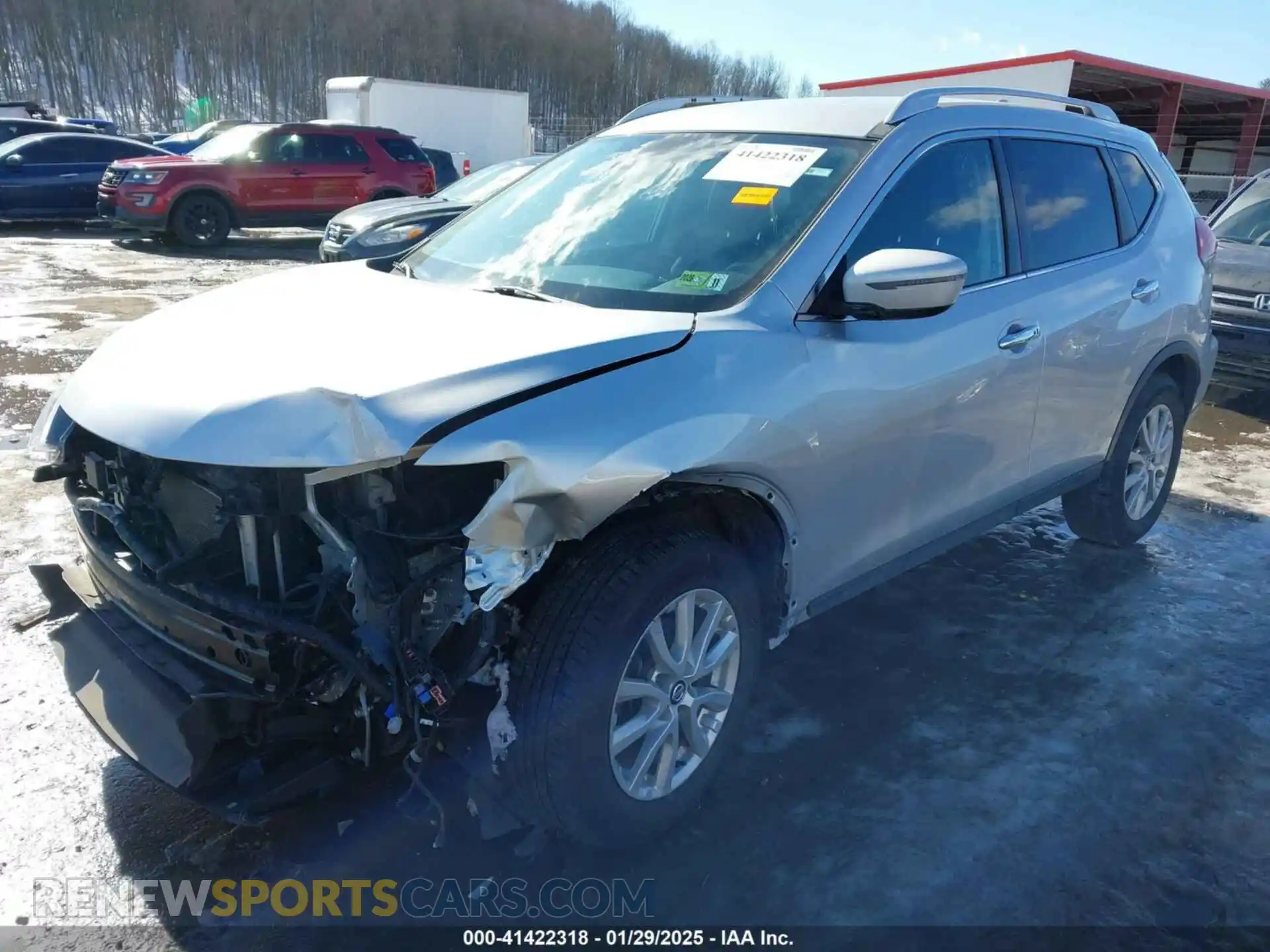 2 Photograph of a damaged car KNMAT2MT3KP503043 NISSAN ROGUE 2019