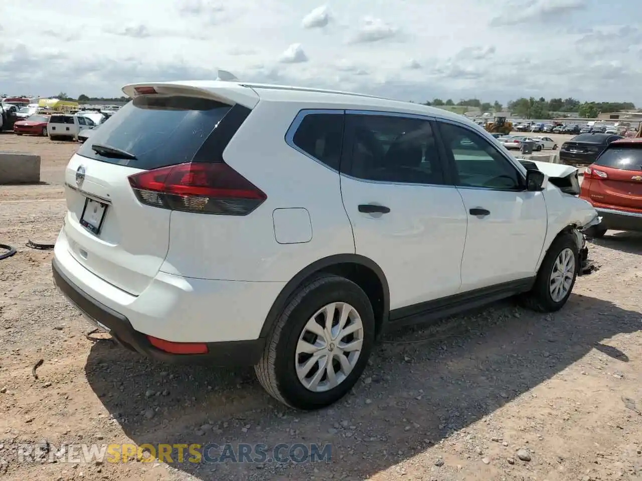 3 Photograph of a damaged car KNMAT2MT3KP521008 NISSAN ROGUE 2019