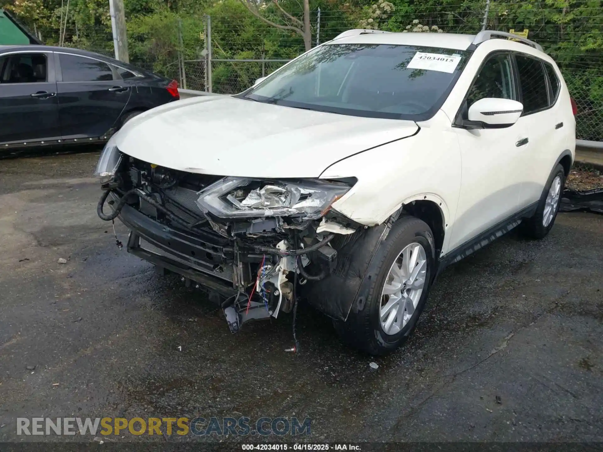 2 Photograph of a damaged car KNMAT2MT3KP540707 NISSAN ROGUE 2019