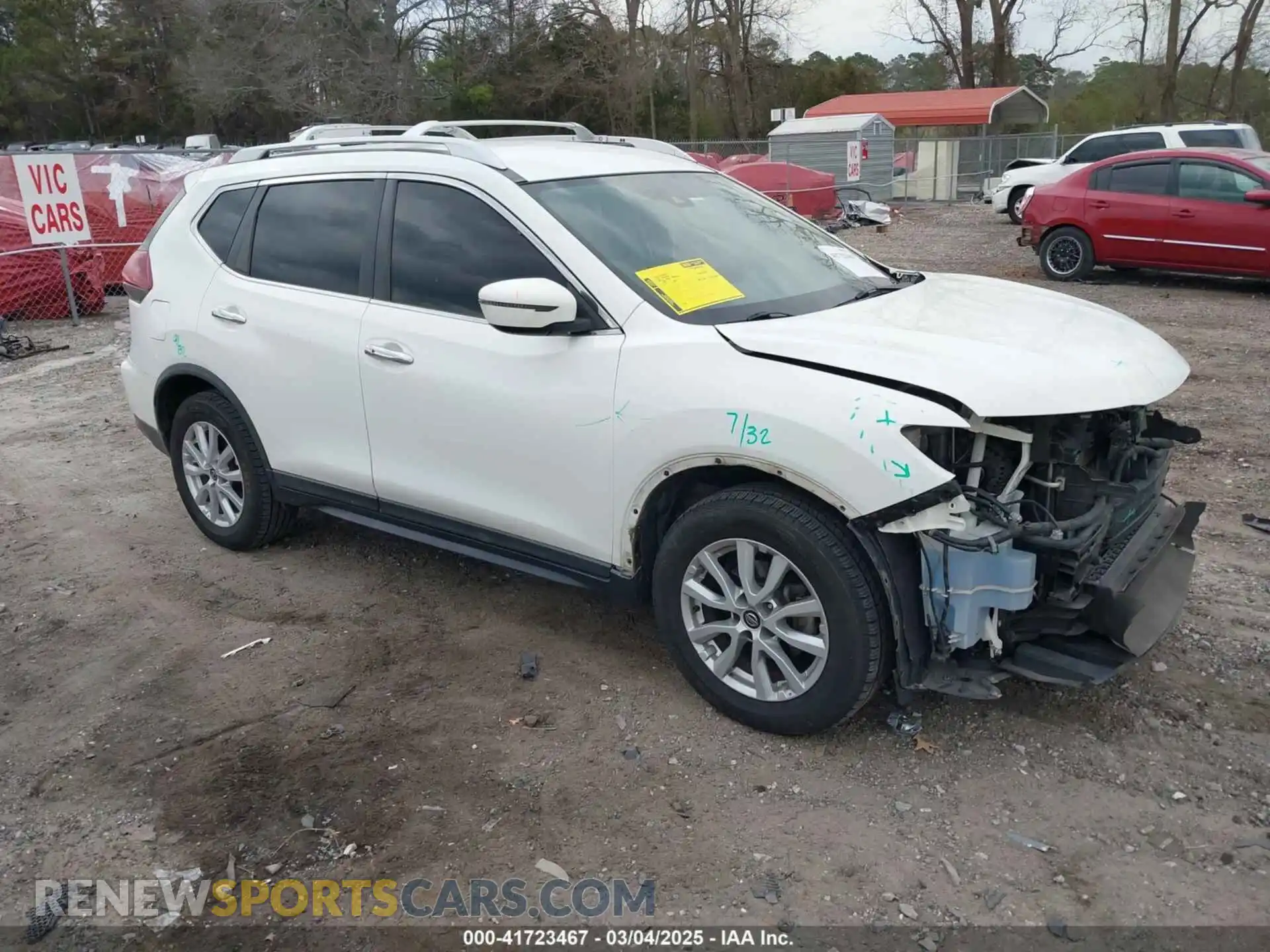 1 Photograph of a damaged car KNMAT2MT3KP541534 NISSAN ROGUE 2019