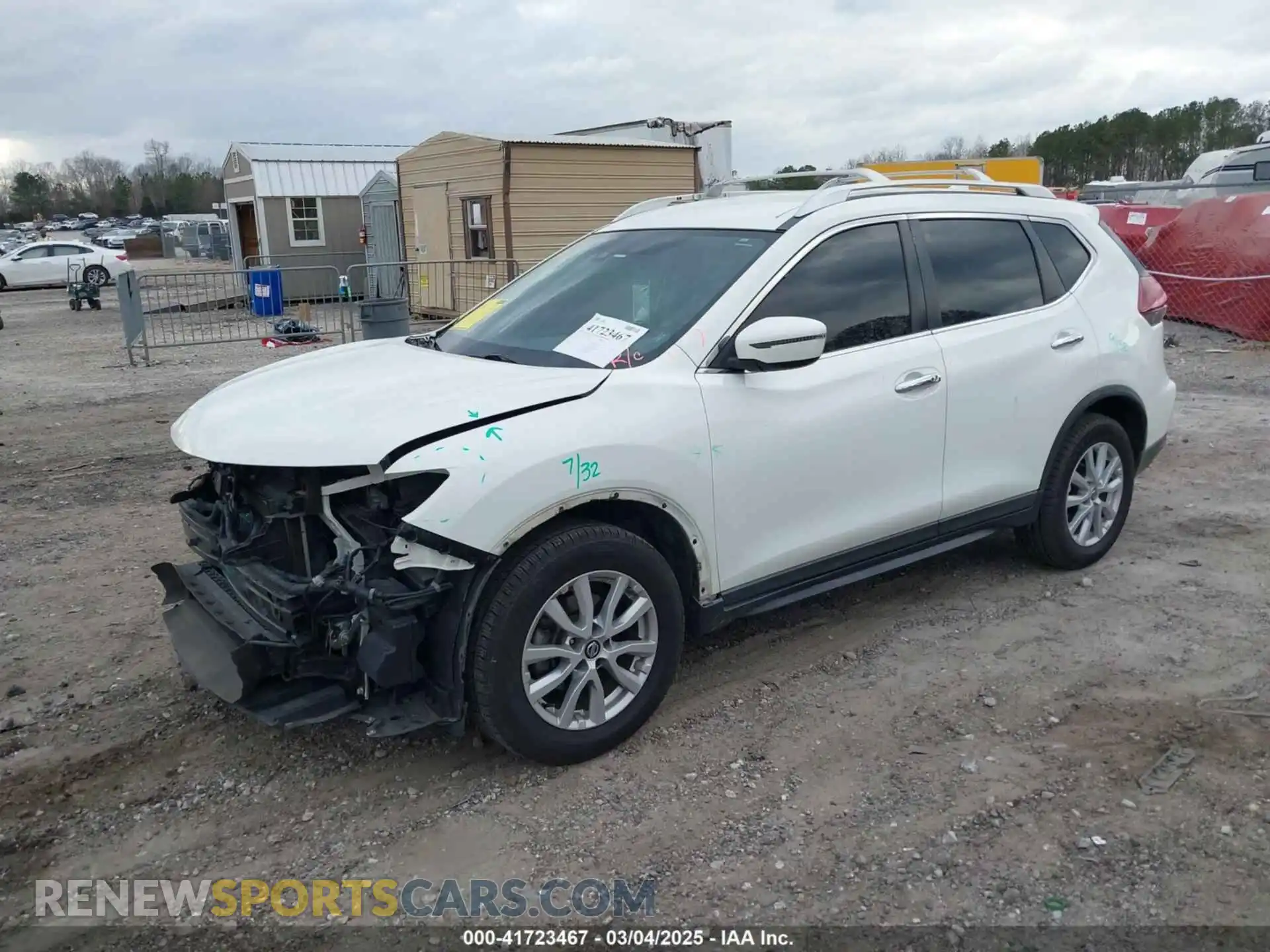 2 Photograph of a damaged car KNMAT2MT3KP541534 NISSAN ROGUE 2019