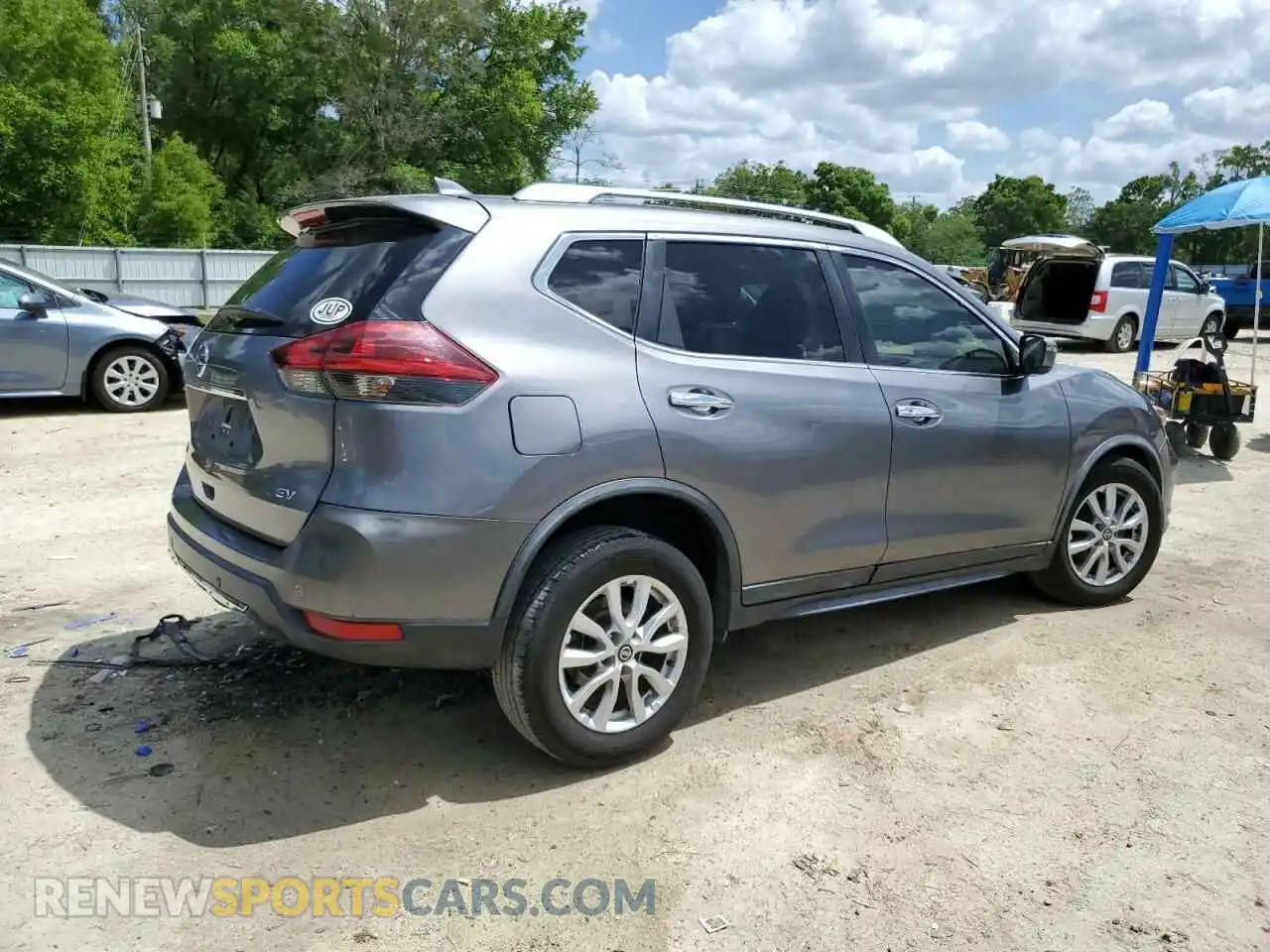 3 Photograph of a damaged car KNMAT2MT3KP544403 NISSAN ROGUE 2019