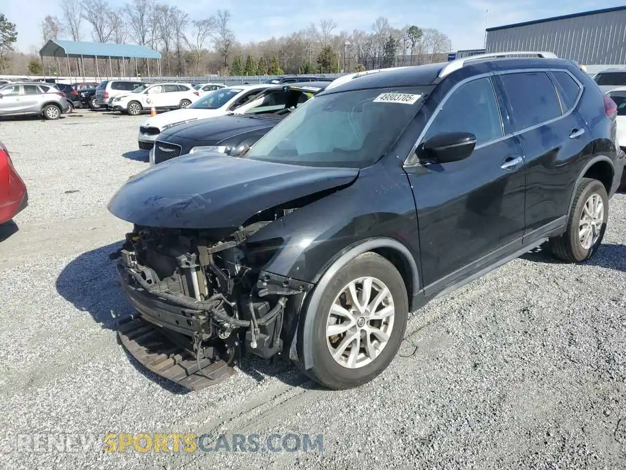 1 Photograph of a damaged car KNMAT2MT4KP501737 NISSAN ROGUE 2019