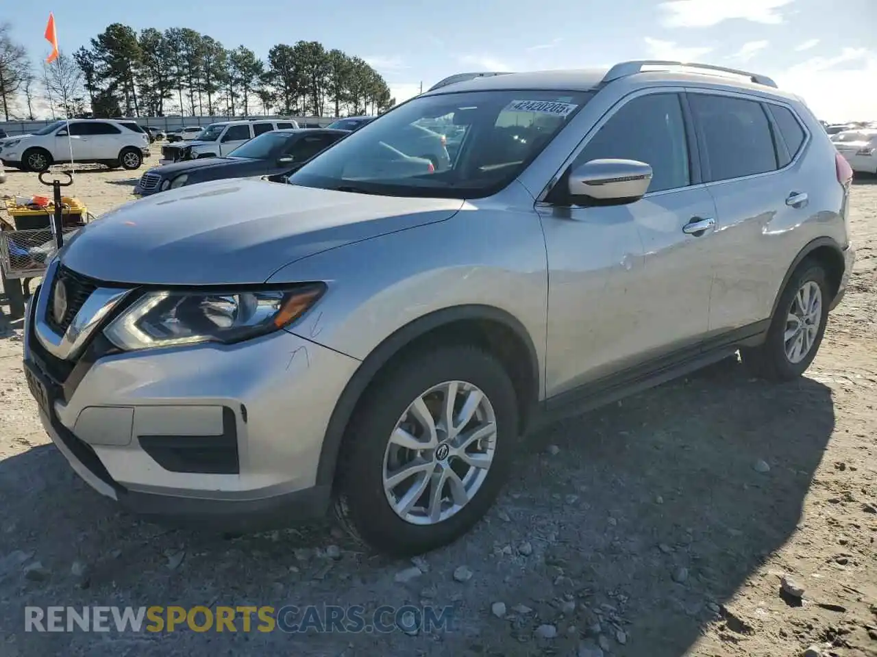 1 Photograph of a damaged car KNMAT2MT4KP517565 NISSAN ROGUE 2019