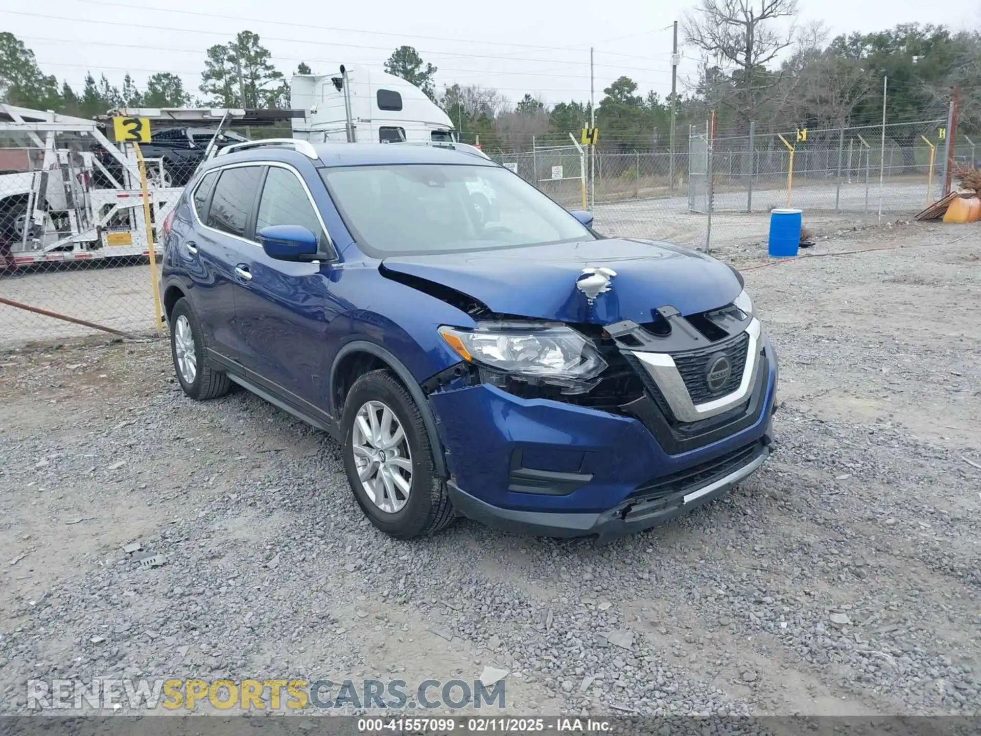 1 Photograph of a damaged car KNMAT2MT4KP523706 NISSAN ROGUE 2019