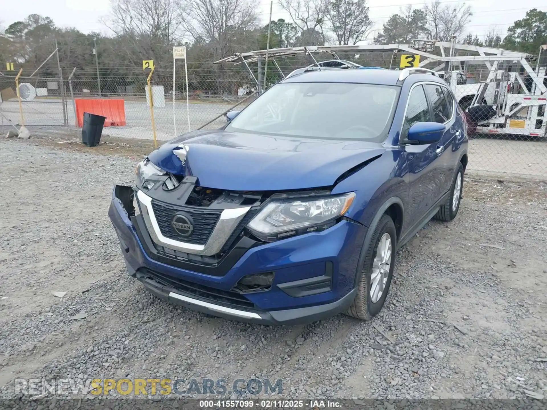 2 Photograph of a damaged car KNMAT2MT4KP523706 NISSAN ROGUE 2019