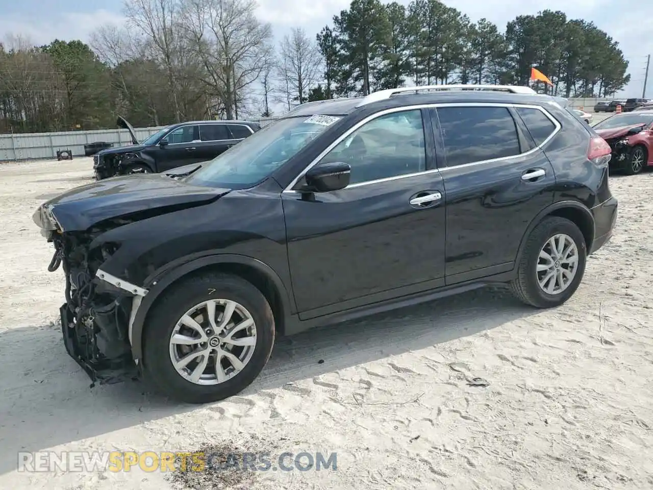 1 Photograph of a damaged car KNMAT2MT4KP529229 NISSAN ROGUE 2019