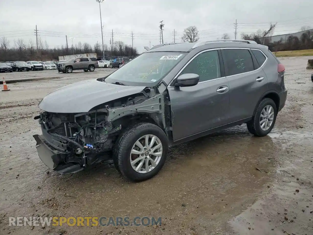 1 Photograph of a damaged car KNMAT2MT4KP548069 NISSAN ROGUE 2019