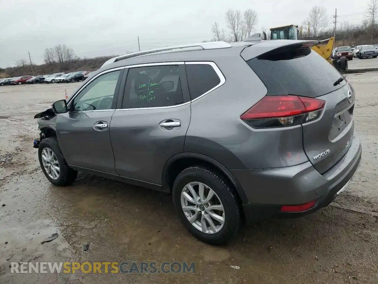 2 Photograph of a damaged car KNMAT2MT4KP548069 NISSAN ROGUE 2019