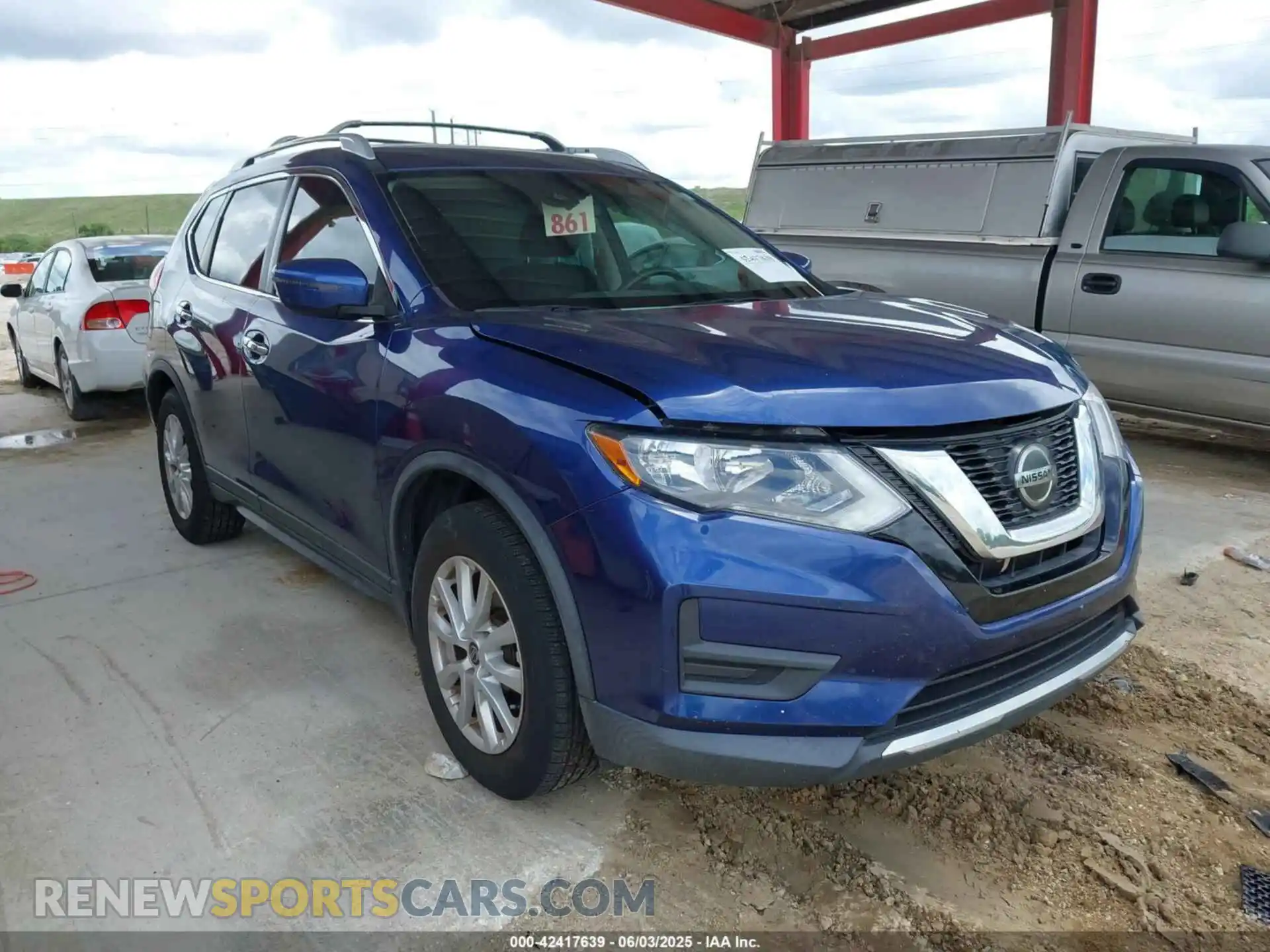 1 Photograph of a damaged car KNMAT2MT4KP549447 NISSAN ROGUE 2019