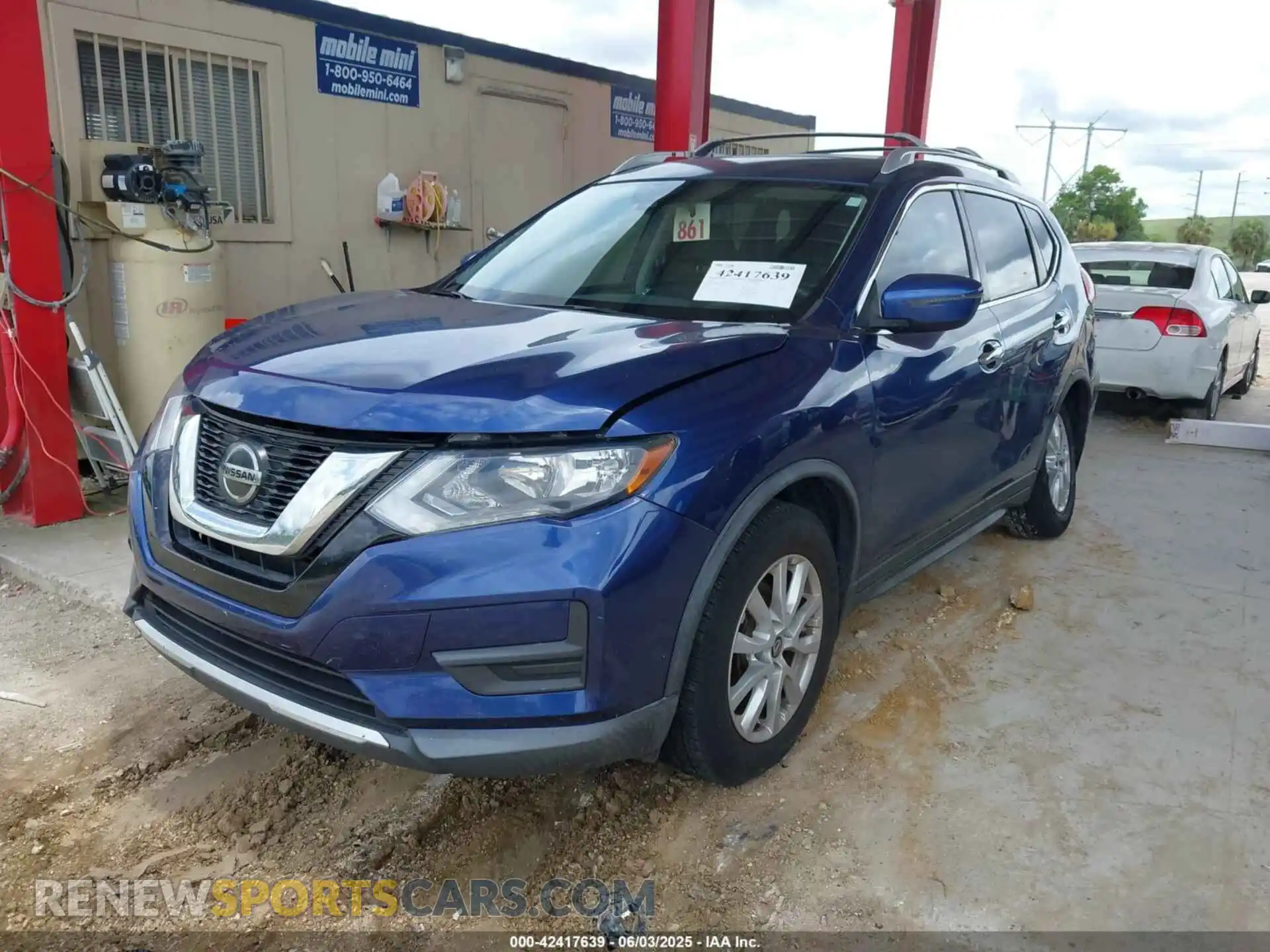 2 Photograph of a damaged car KNMAT2MT4KP549447 NISSAN ROGUE 2019