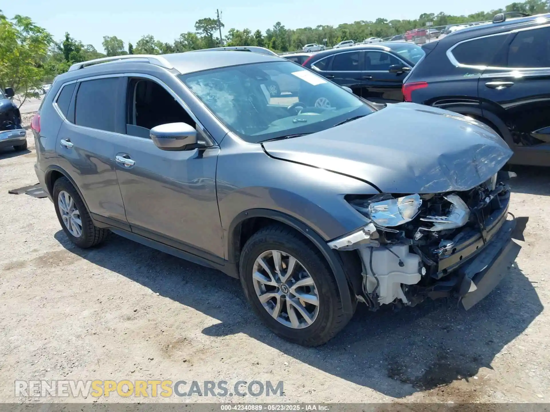 1 Photograph of a damaged car KNMAT2MT4KP556656 NISSAN ROGUE 2019