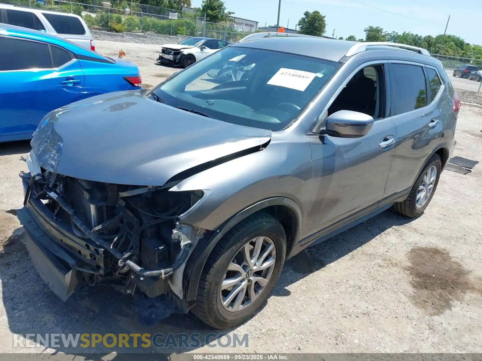 2 Photograph of a damaged car KNMAT2MT4KP556656 NISSAN ROGUE 2019
