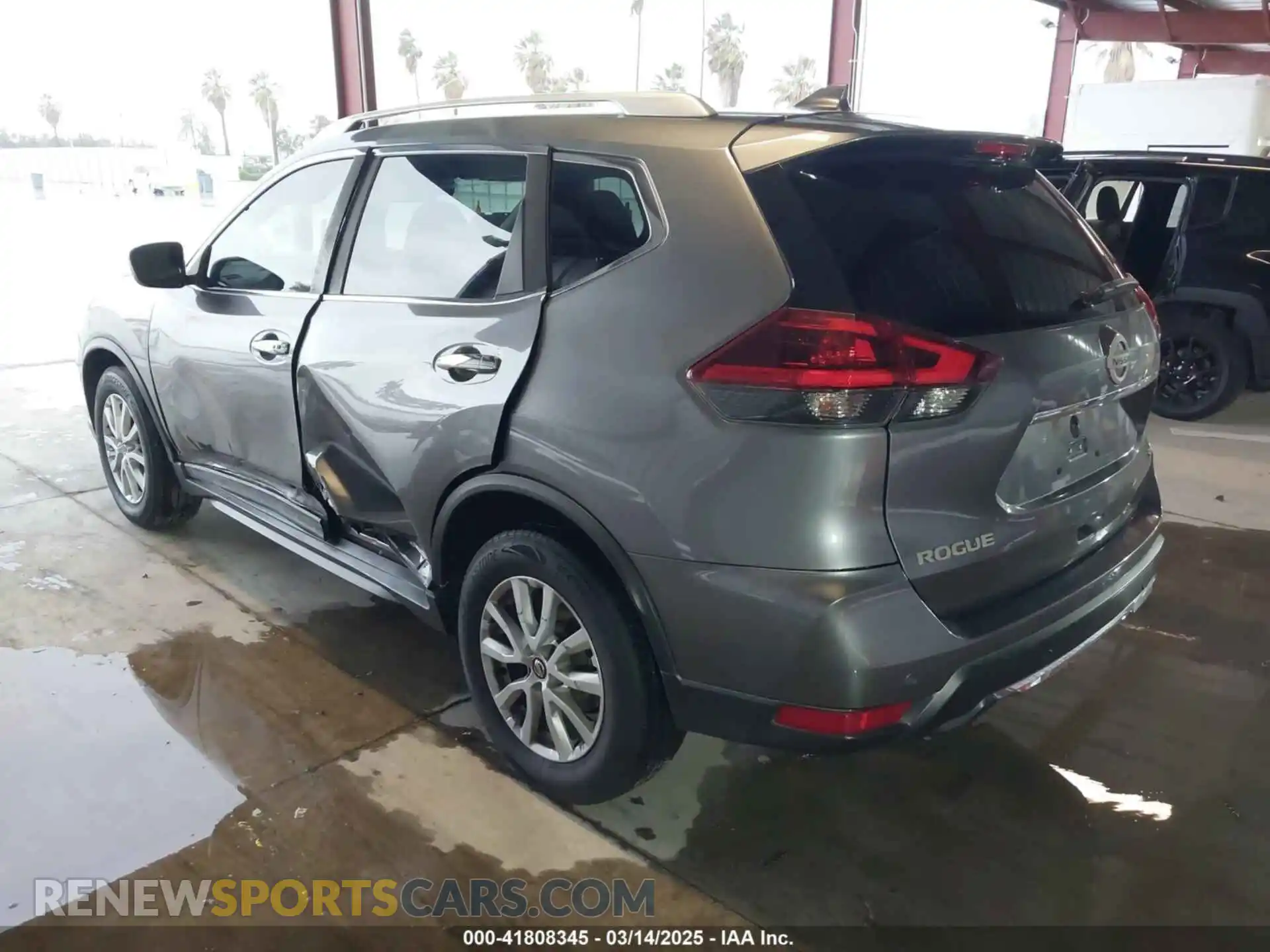 3 Photograph of a damaged car KNMAT2MT5KP506347 NISSAN ROGUE 2019