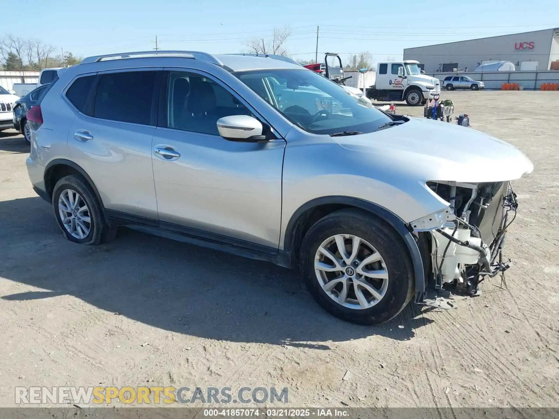 1 Photograph of a damaged car KNMAT2MT5KP508969 NISSAN ROGUE 2019