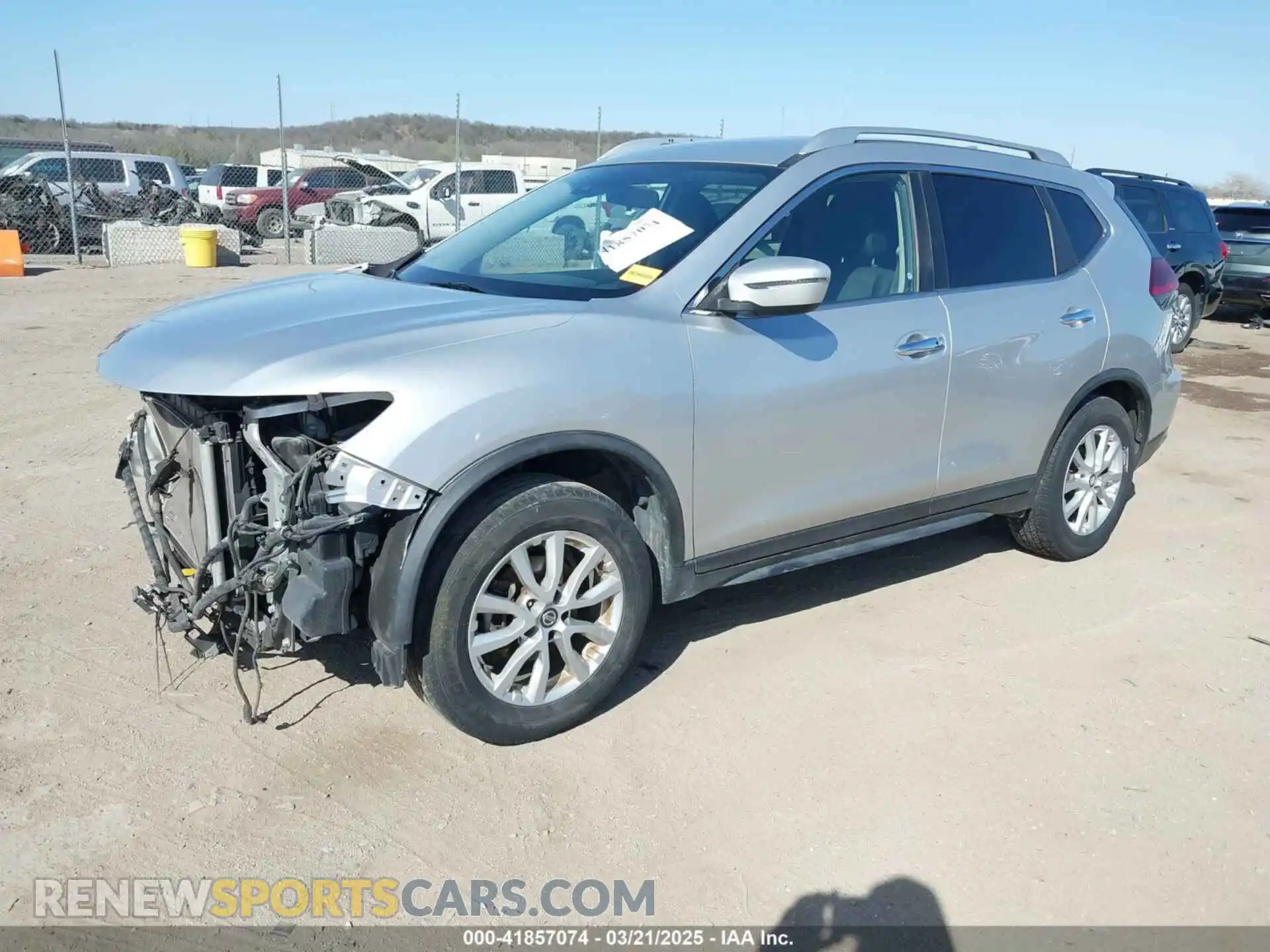 2 Photograph of a damaged car KNMAT2MT5KP508969 NISSAN ROGUE 2019