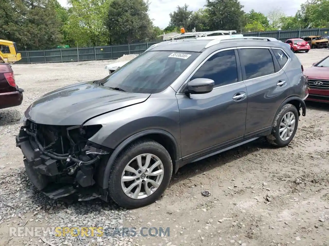 1 Photograph of a damaged car KNMAT2MT5KP529899 NISSAN ROGUE 2019
