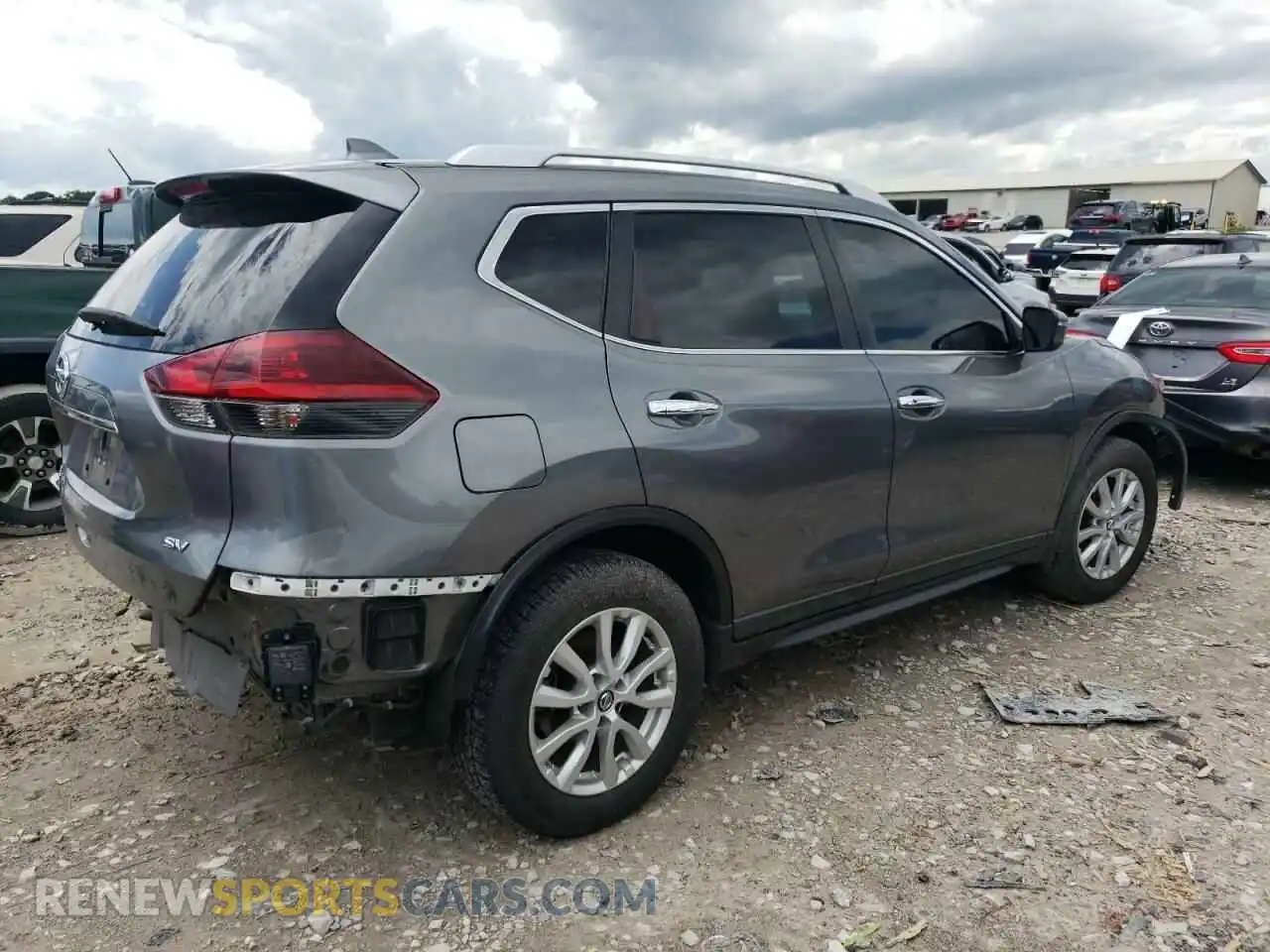 3 Photograph of a damaged car KNMAT2MT5KP529899 NISSAN ROGUE 2019