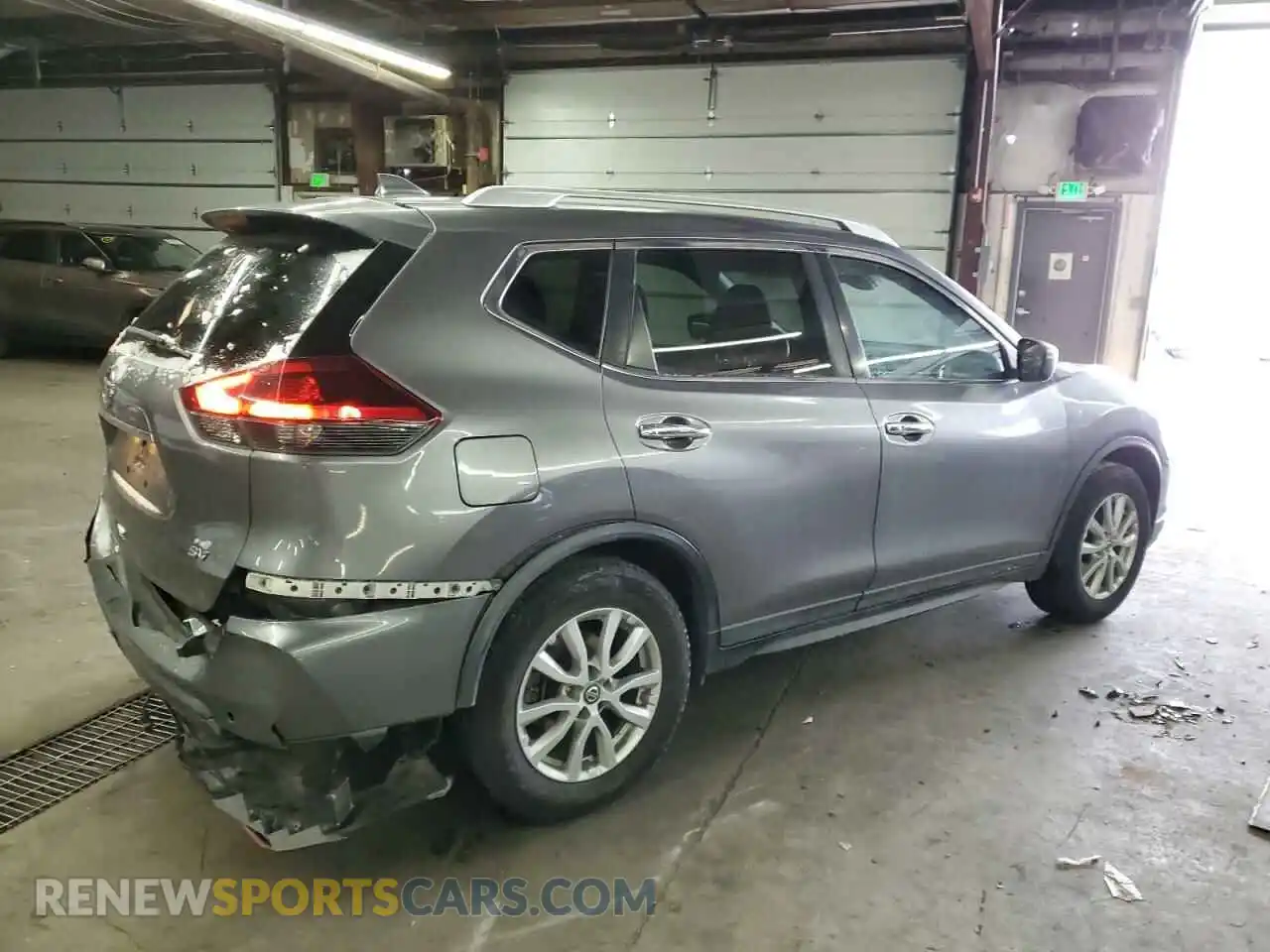 3 Photograph of a damaged car KNMAT2MT5KP531930 NISSAN ROGUE 2019
