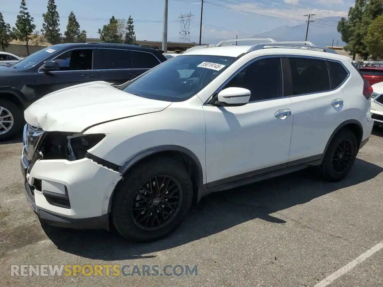 1 Photograph of a damaged car KNMAT2MT6KP541995 NISSAN ROGUE 2019