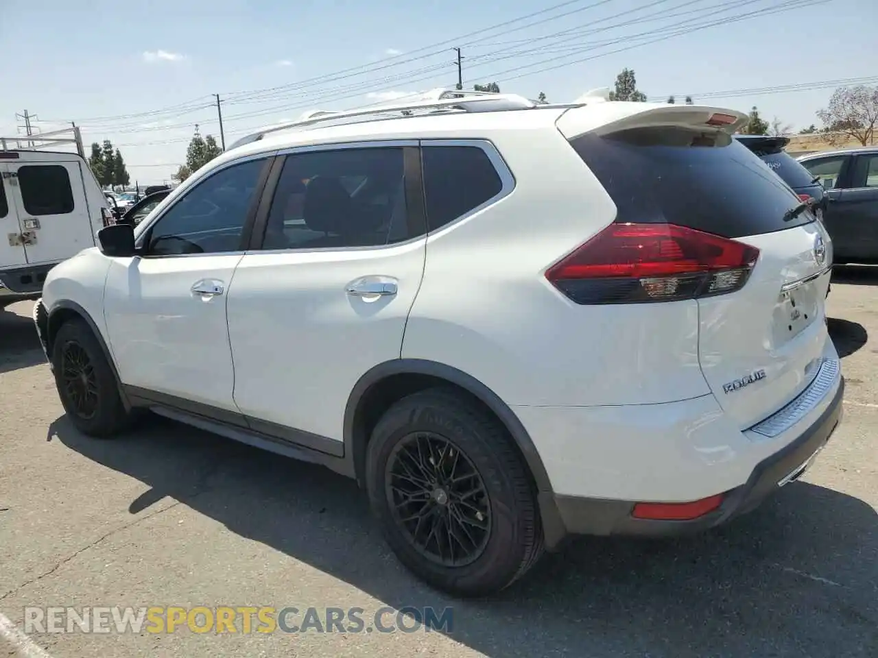 2 Photograph of a damaged car KNMAT2MT6KP541995 NISSAN ROGUE 2019