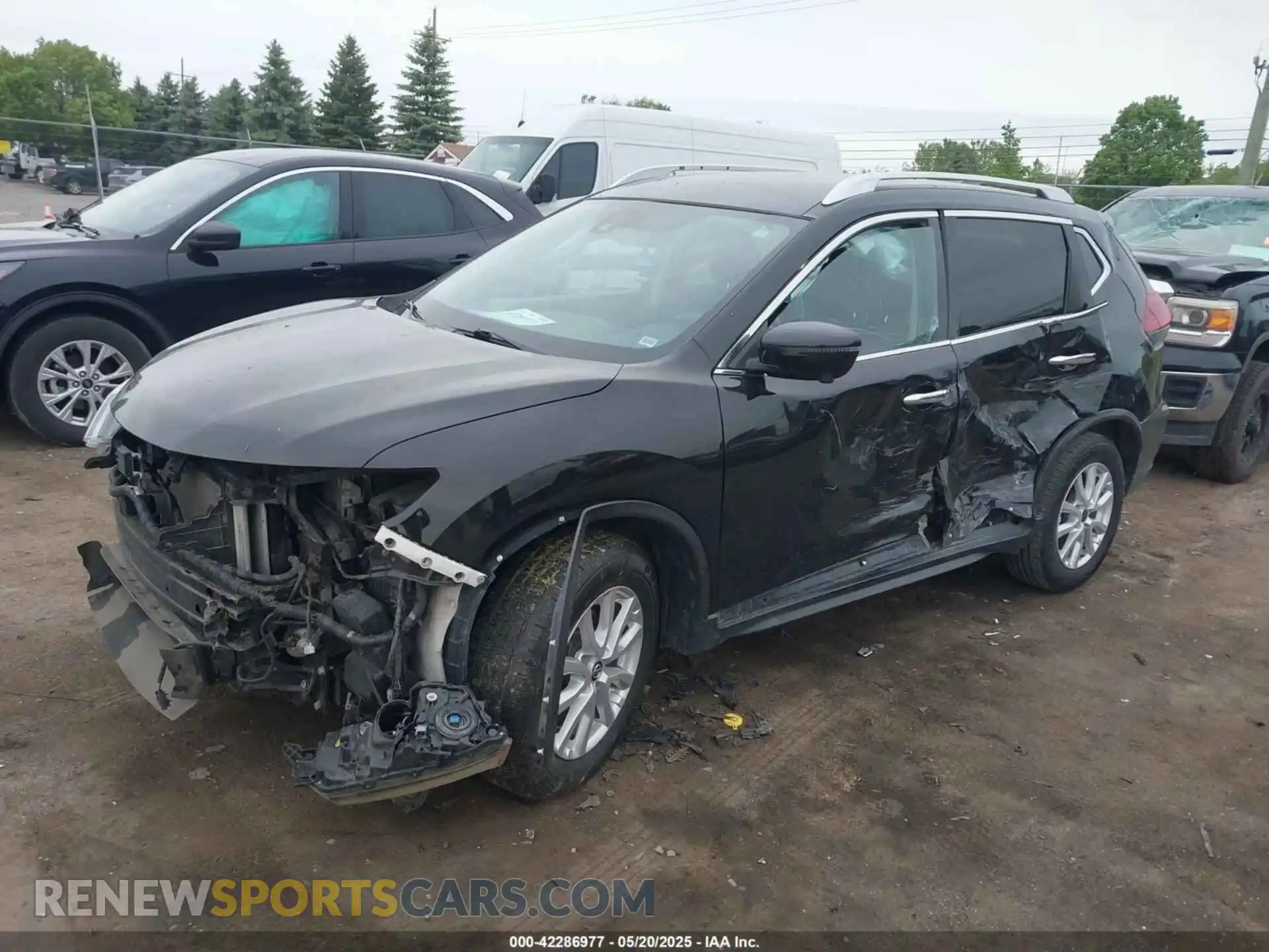 2 Photograph of a damaged car KNMAT2MT7KP500047 NISSAN ROGUE 2019