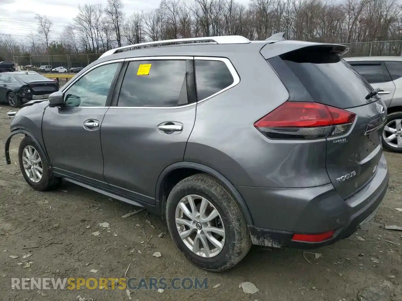 2 Photograph of a damaged car KNMAT2MT7KP506348 NISSAN ROGUE 2019