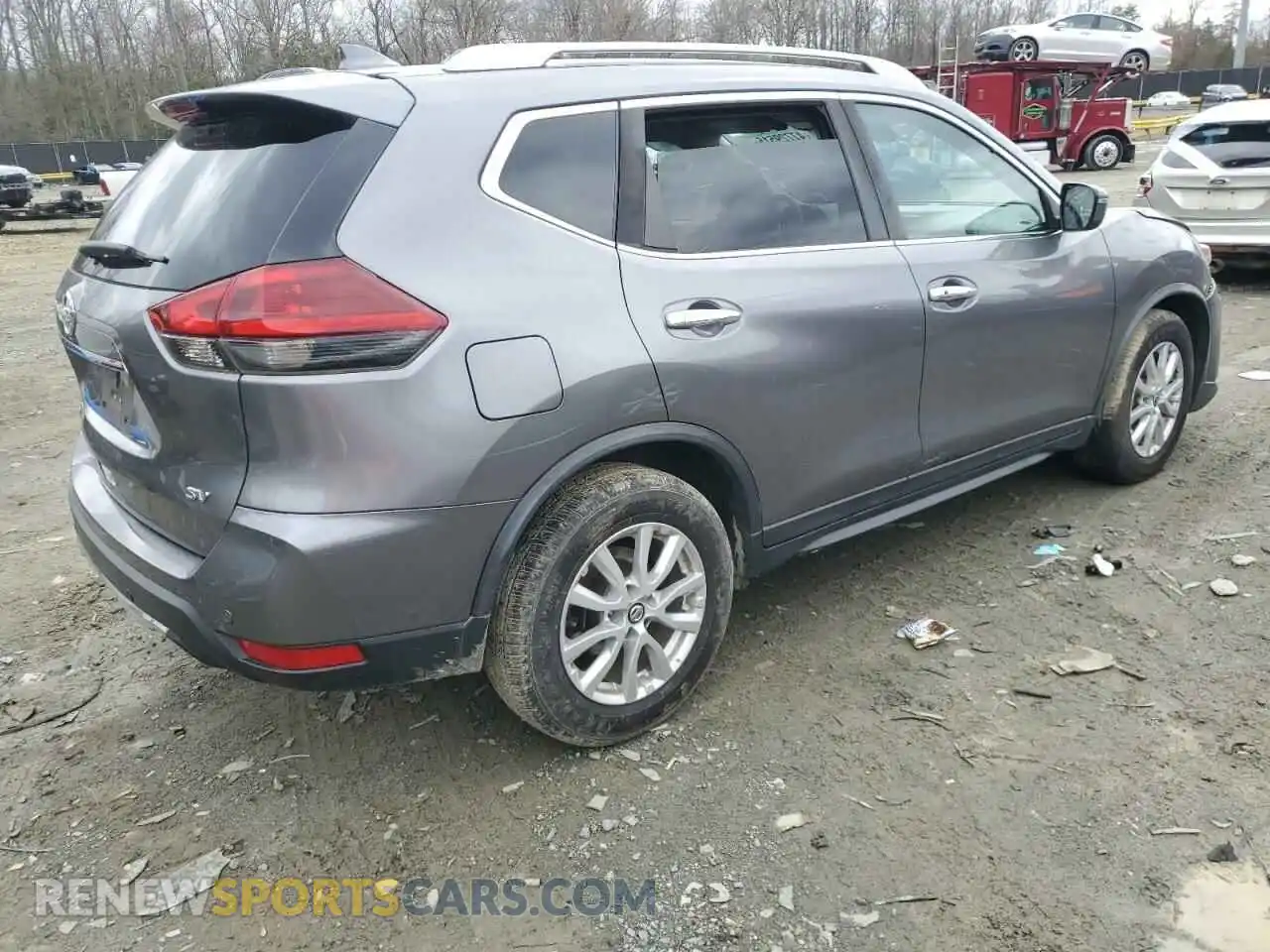 3 Photograph of a damaged car KNMAT2MT7KP506348 NISSAN ROGUE 2019
