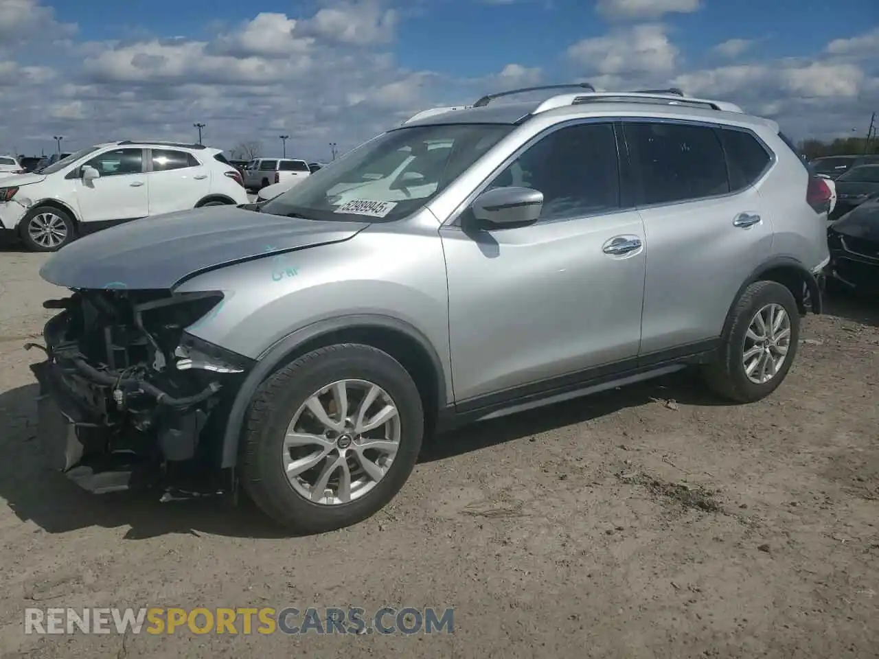 1 Photograph of a damaged car KNMAT2MT7KP508097 NISSAN ROGUE 2019
