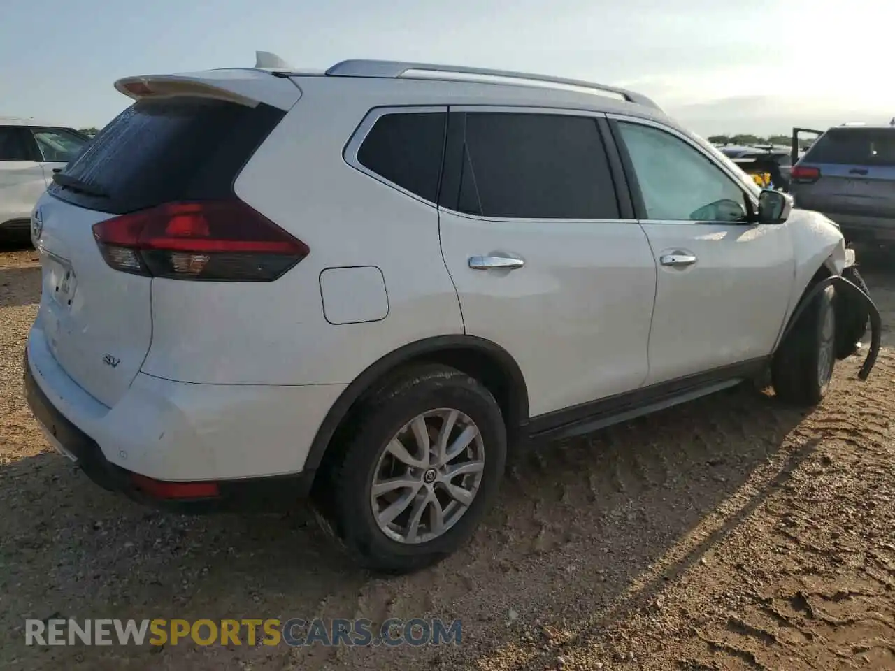 3 Photograph of a damaged car KNMAT2MT7KP541679 NISSAN ROGUE 2019