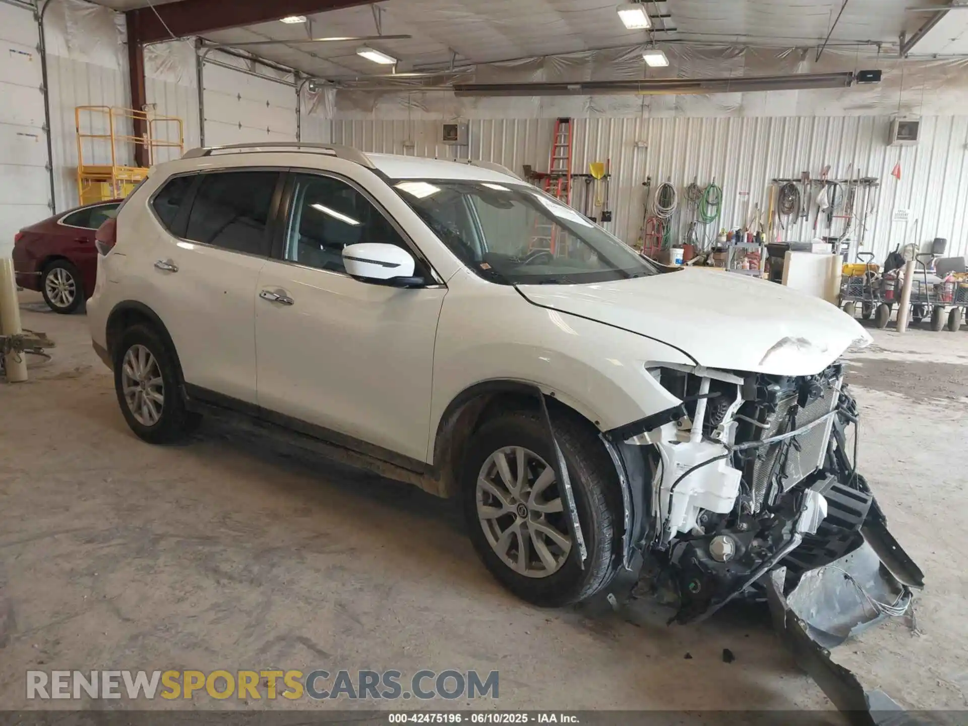 1 Photograph of a damaged car KNMAT2MT7KP554139 NISSAN ROGUE 2019