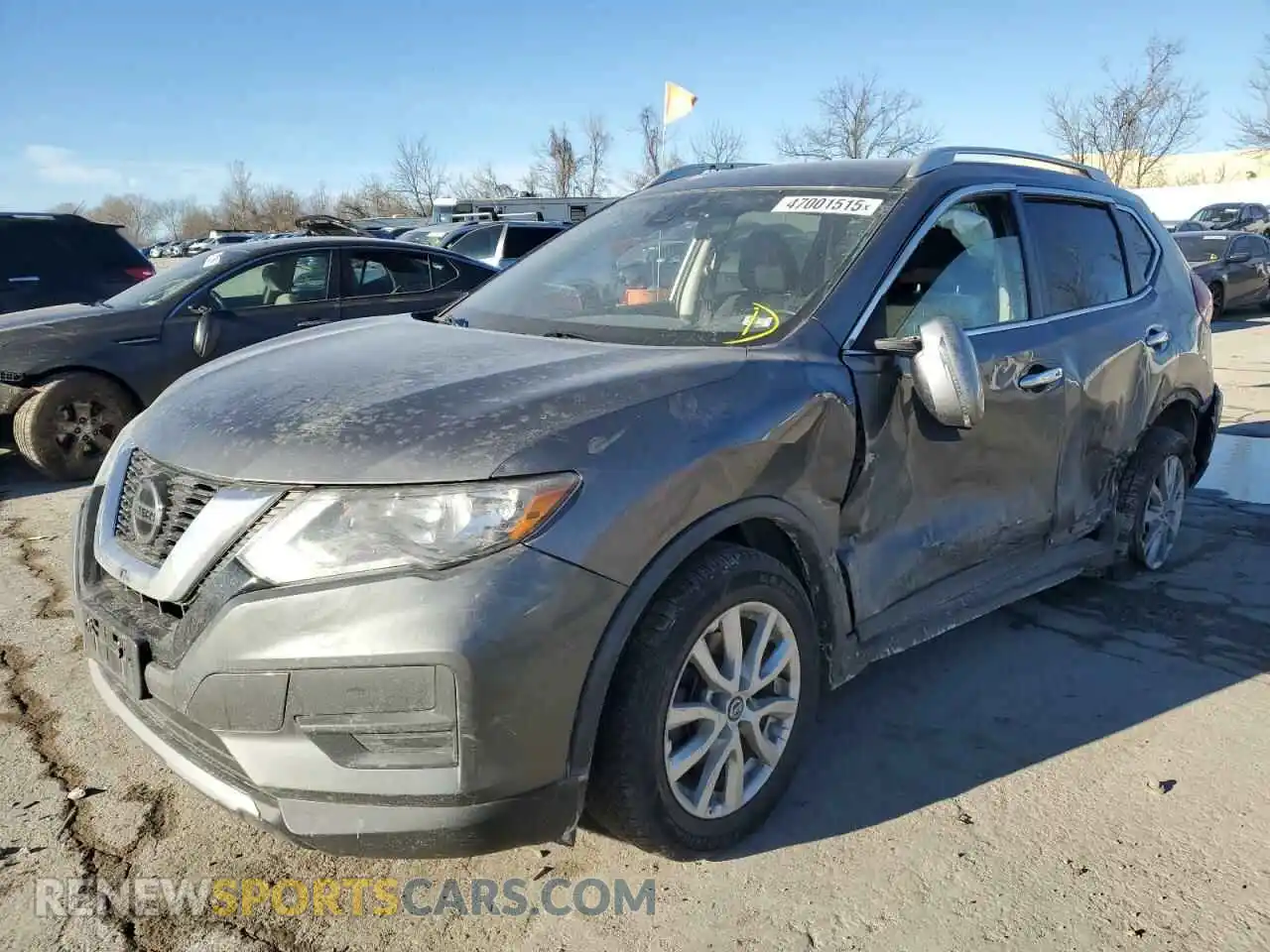 1 fotografías del automóvil dañado KNMAT2MT7KP555579 NISSAN ROGUE 2019