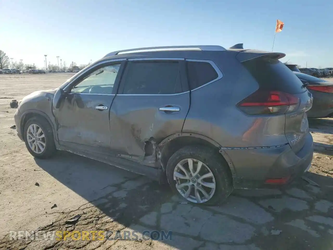 2 fotografías del automóvil dañado KNMAT2MT7KP555579 NISSAN ROGUE 2019